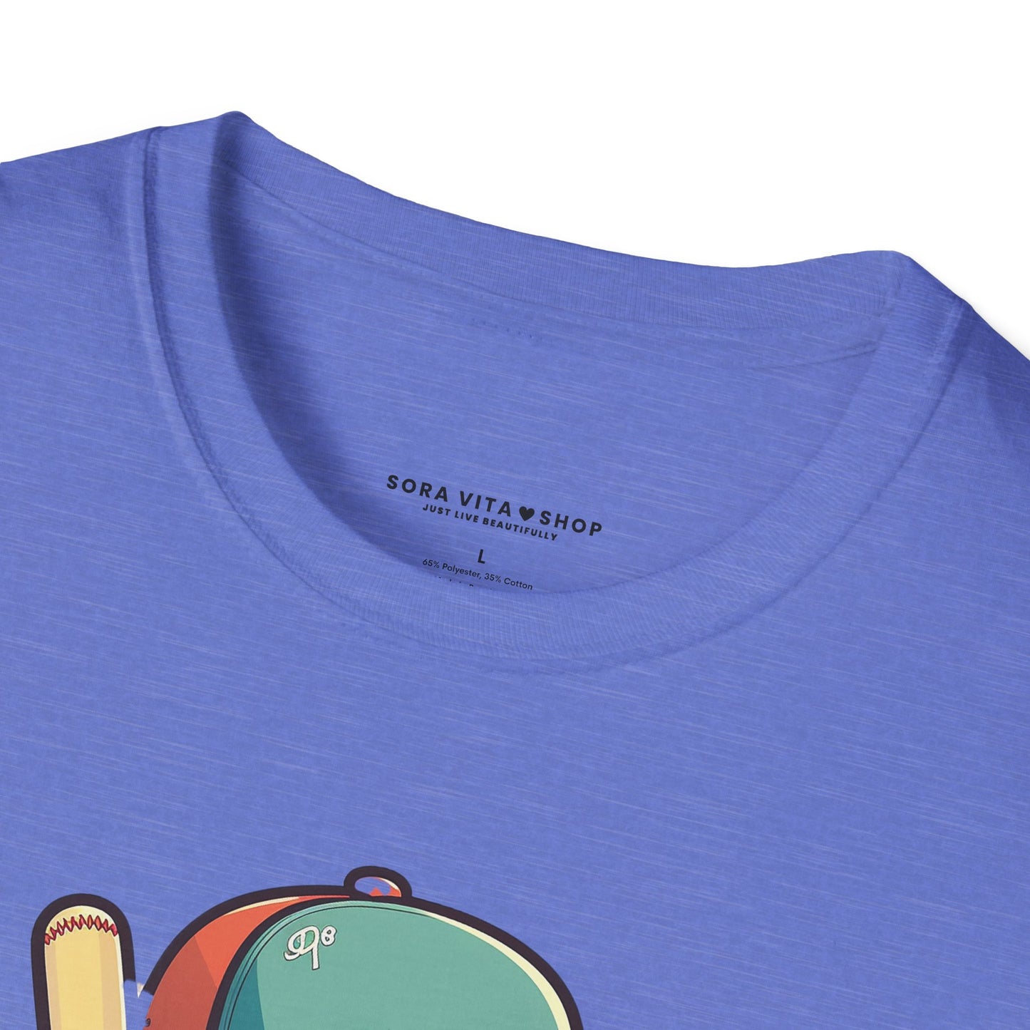 Playful Baseball Chick Softstyle Tee 🐥⚾ | Cute Unisex Comfort for Sports Lovers, Spring Fun & Everyday Style