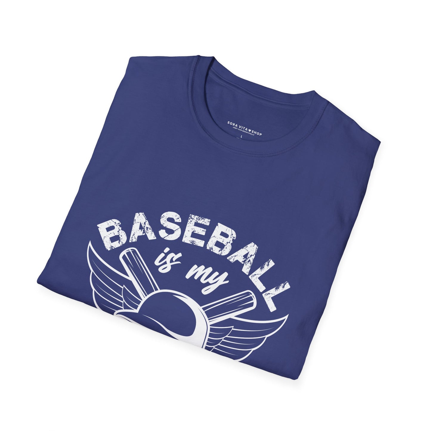 Baseball Therapy Softstyle Tee – All‑Day Comfort, Game‑Day Energy, Perfect Gift for Baseball Lovers