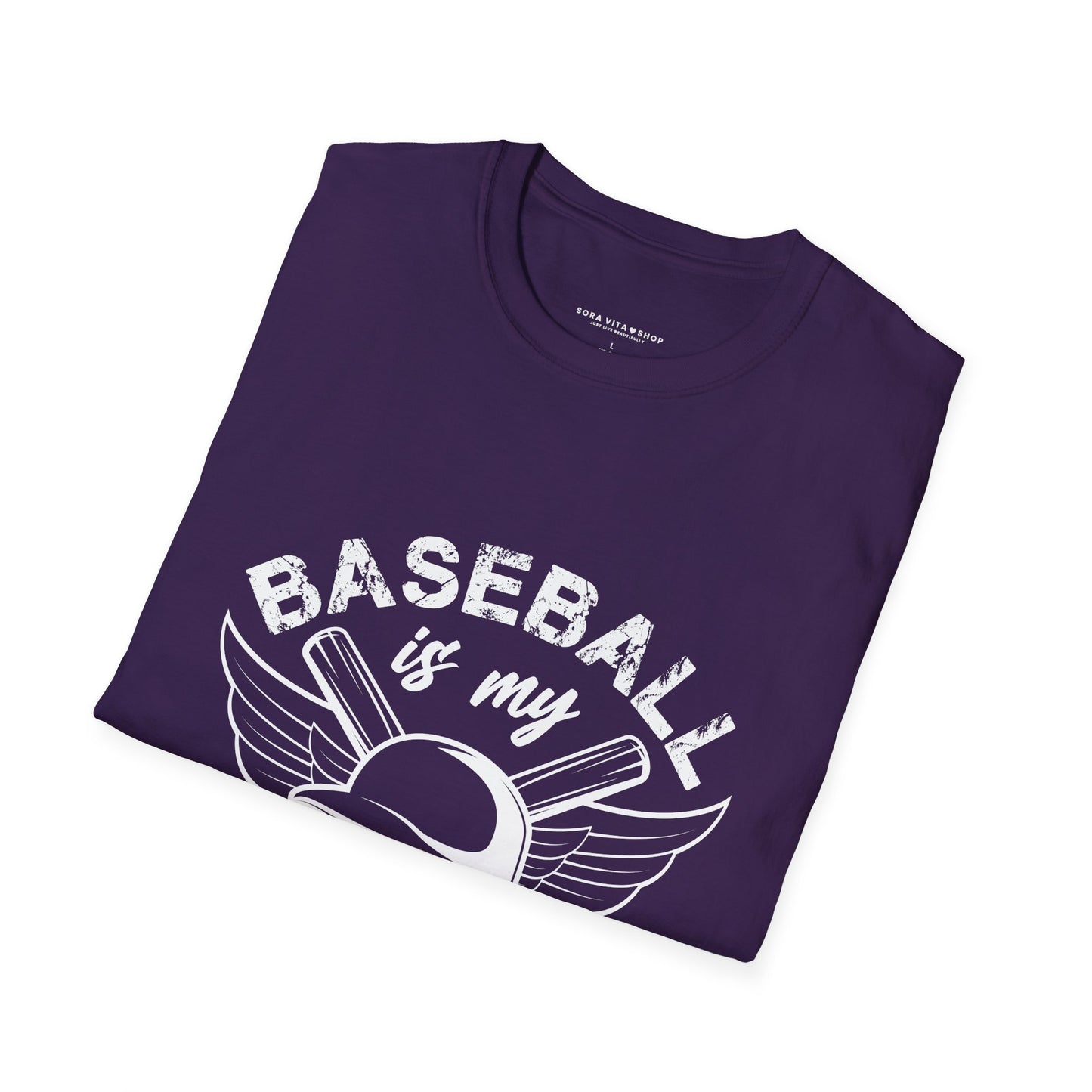 Baseball Therapy Softstyle Tee – All‑Day Comfort, Game‑Day Energy, Perfect Gift for Baseball Lovers