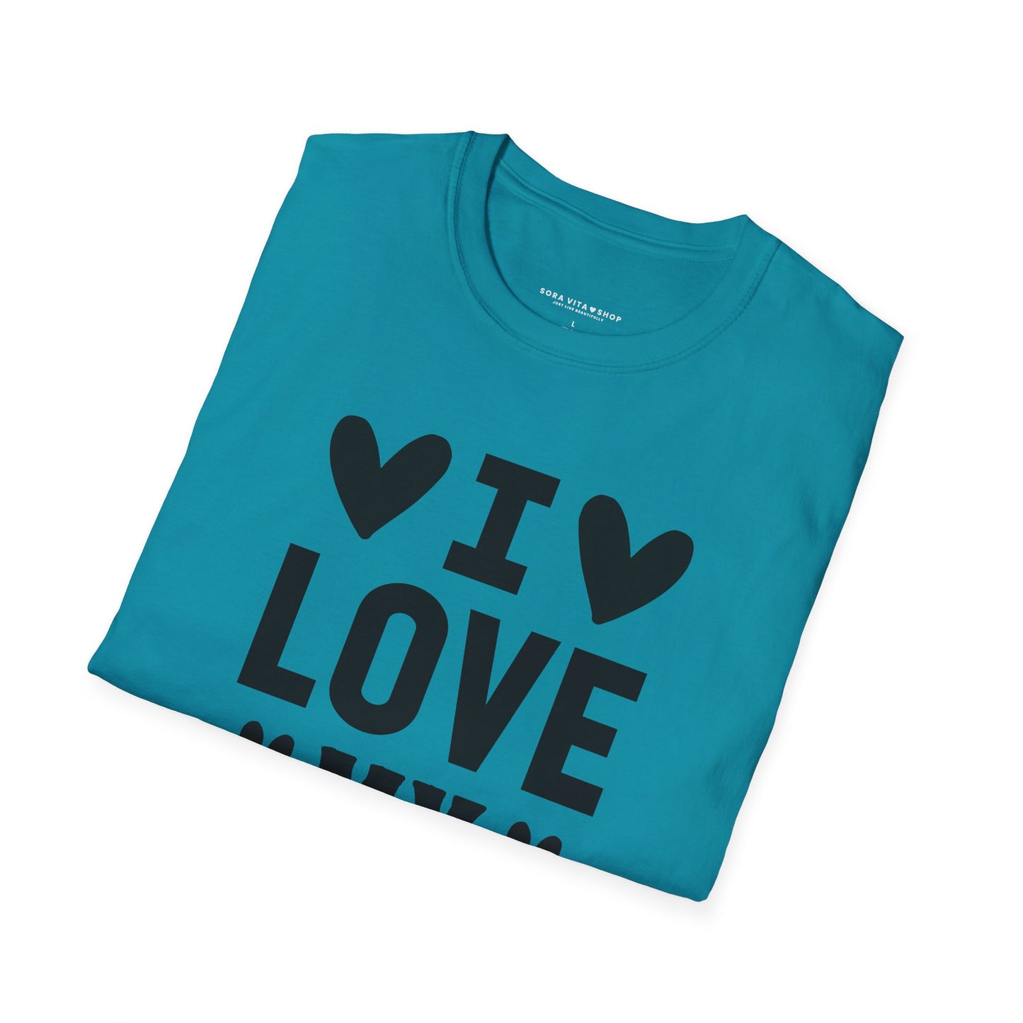 I Love My Dog Softstyle Tee | Unisex Comfort for Pet Parents, Dog Moms & Everyday Animal Lovers