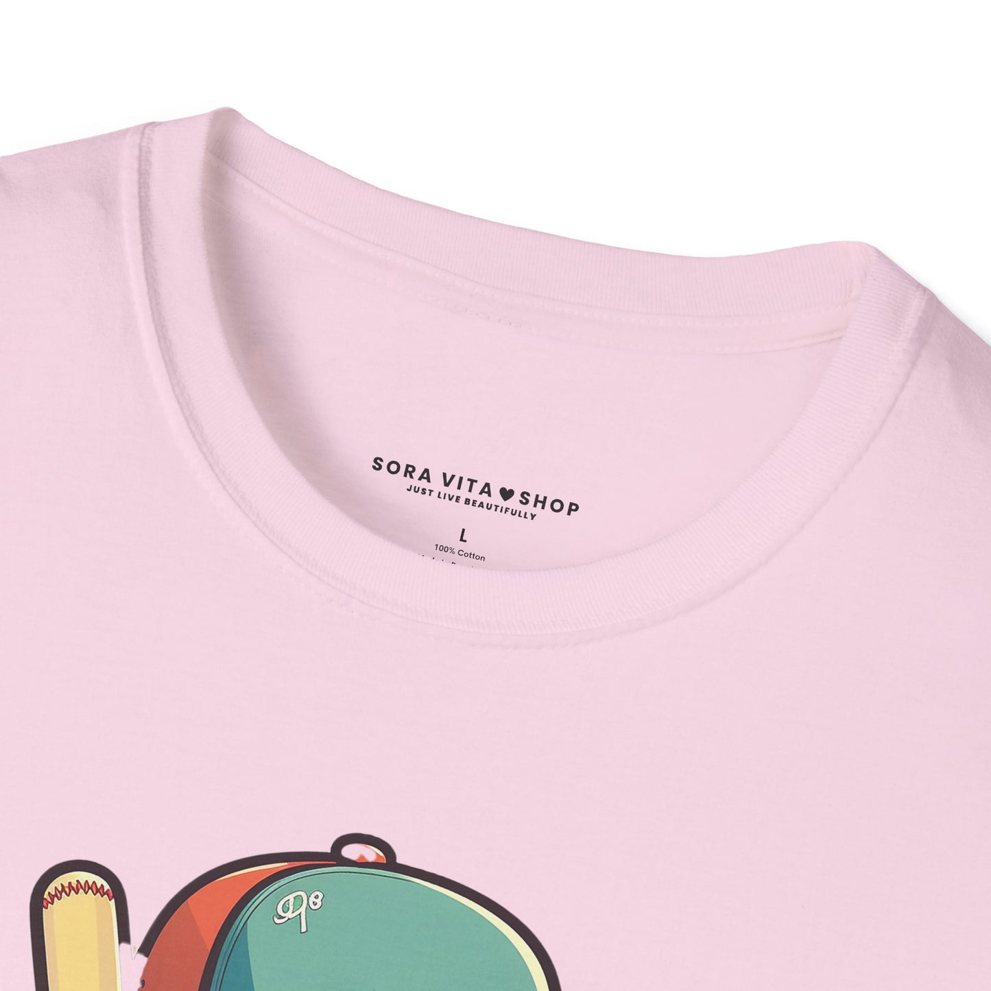 Playful Baseball Chick Softstyle Tee 🐥⚾ | Cute Unisex Comfort for Sports Lovers, Spring Fun & Everyday Style
