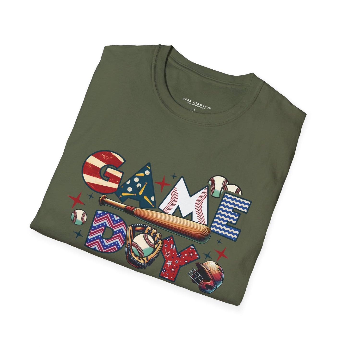 Retro Game Day Softstyle Tee – Vintage Gaming Vibes, All‑Day Comfort, Perfect Gift for Players & Arcade Fans