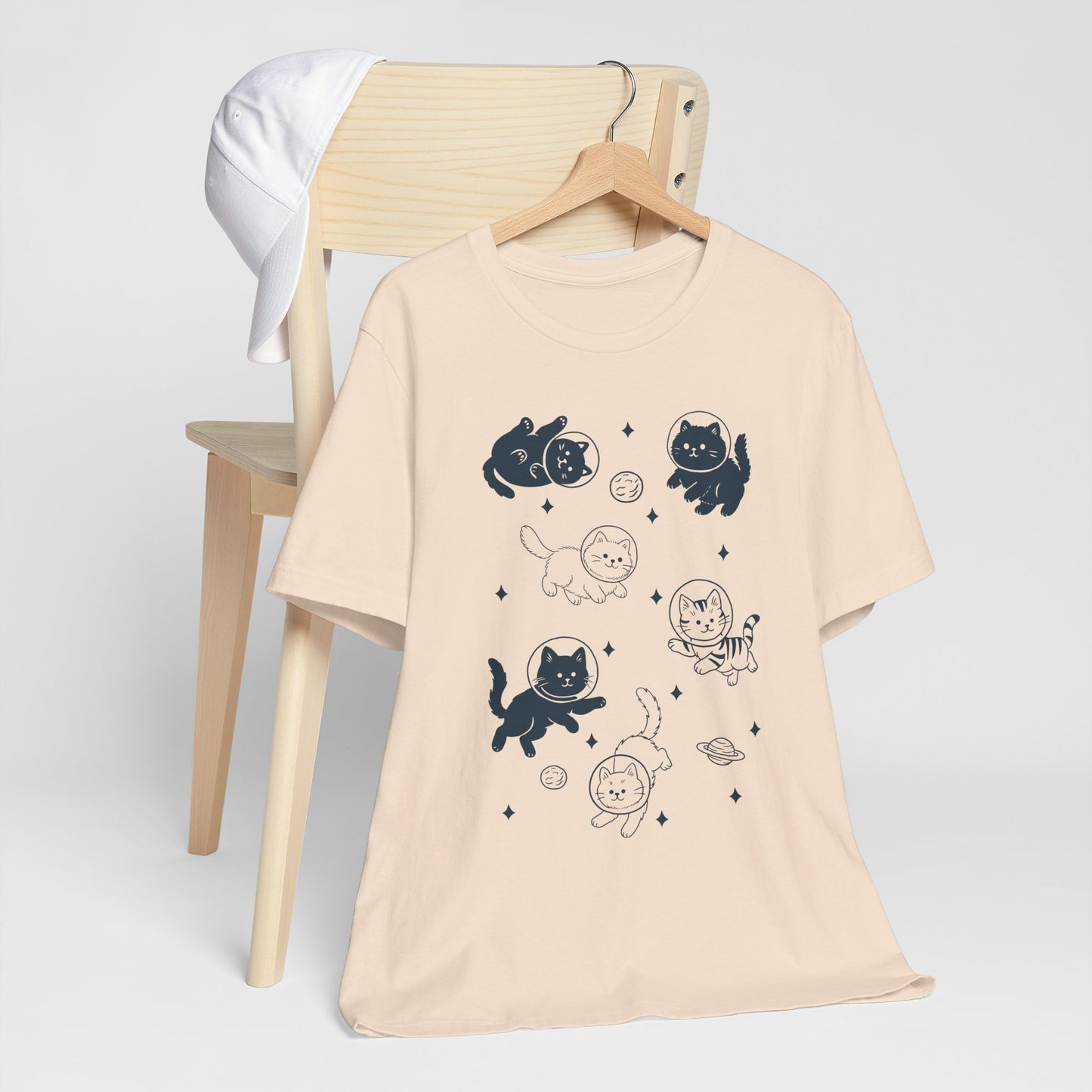 Cute Cat Adventure Tee – Funny Pet Lover Shirt for Everyday Comfort & Playful Style