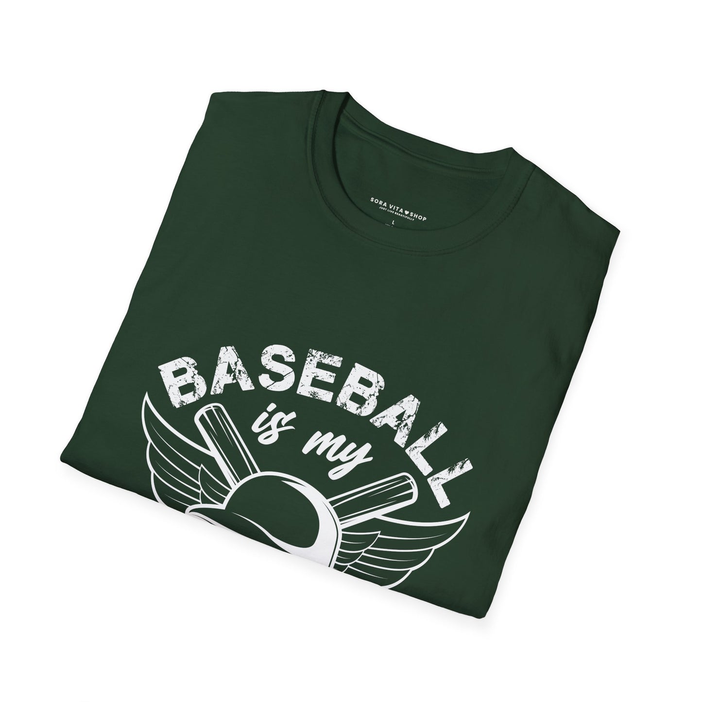 Baseball Therapy Softstyle Tee – All‑Day Comfort, Game‑Day Energy, Perfect Gift for Baseball Lovers