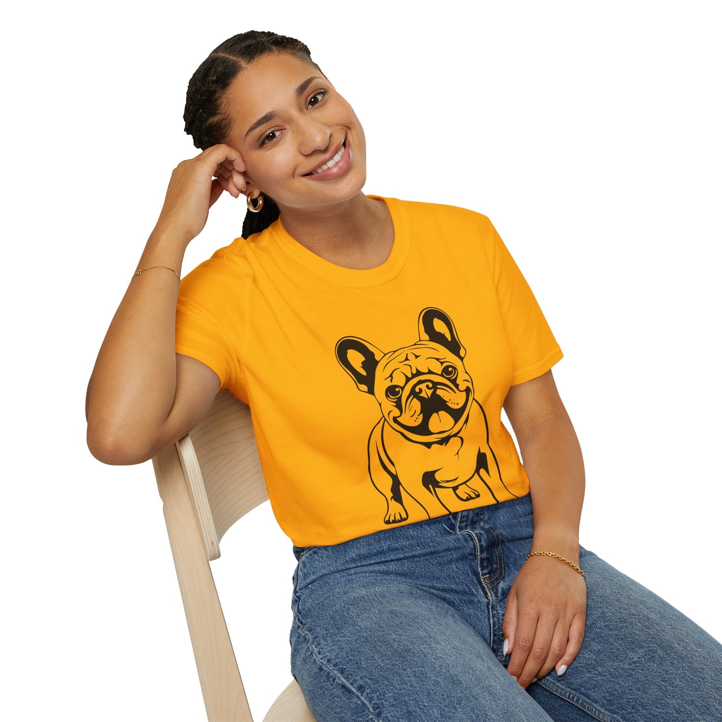 Bulldog Lover Unisex Softstyle Tee | Ultra‑Soft Comfort for Pet Parents, Dog Fans & Everyday Wear