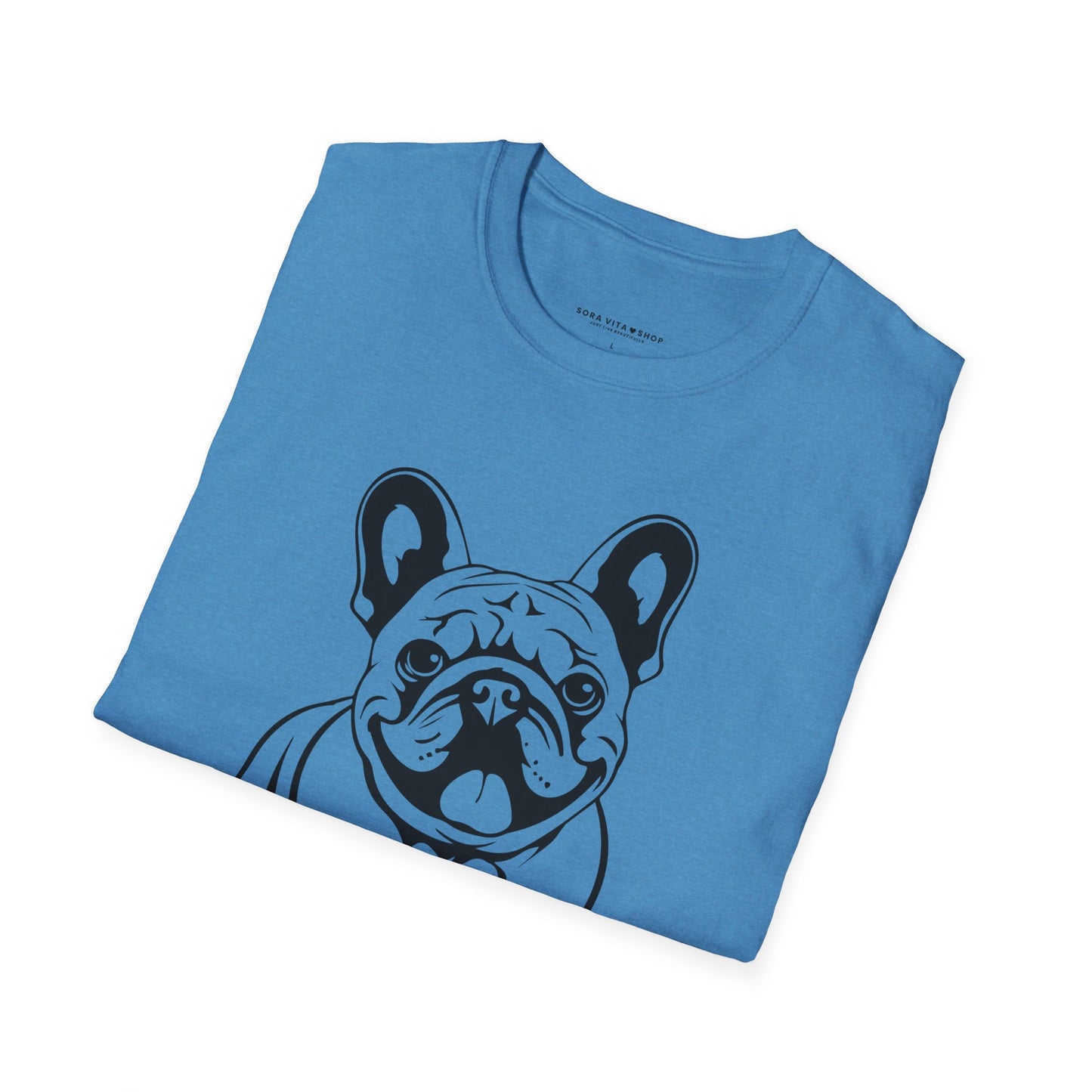 Bulldog Lover Unisex Softstyle Tee | Ultra‑Soft Comfort for Pet Parents, Dog Fans & Everyday Wear