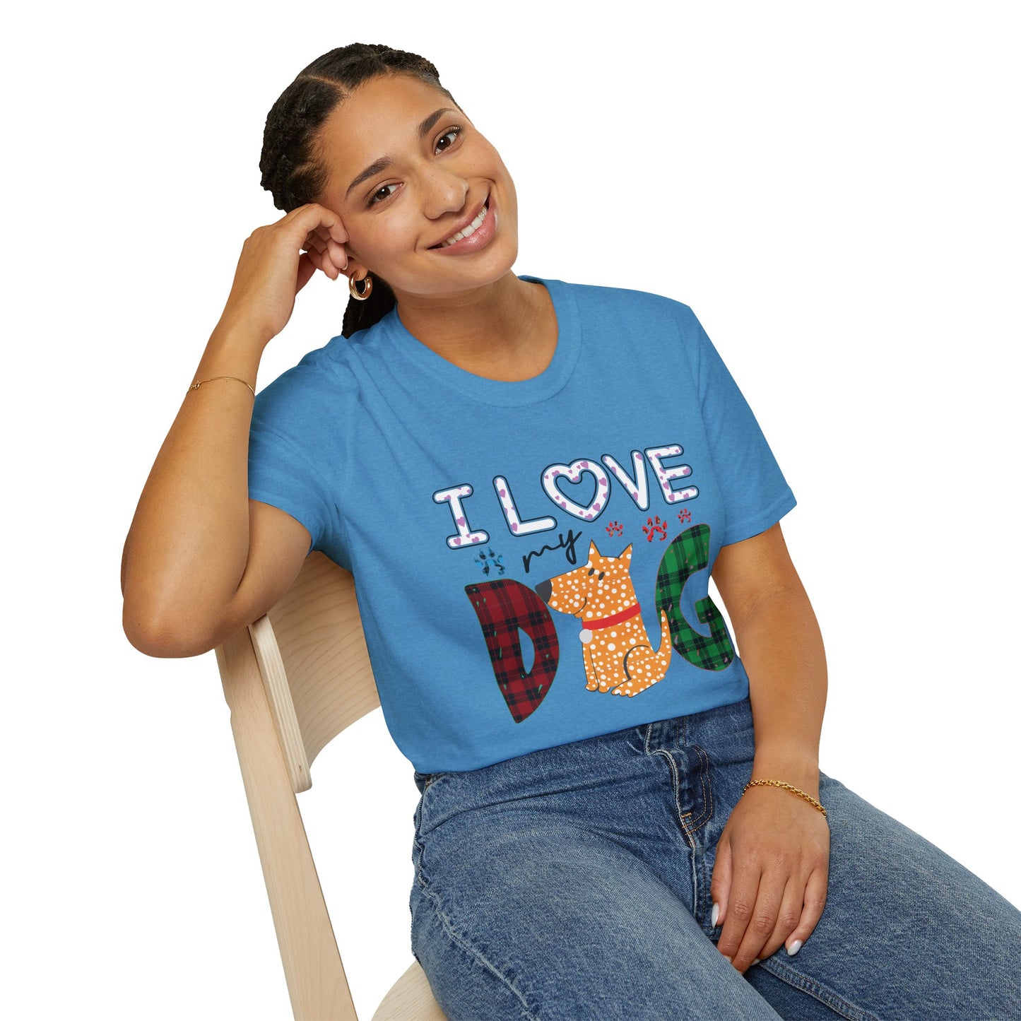 I Love My Dog Softstyle Tee | Cute Unisex Comfort for Timeless Comfort & Everyday Essential Tee