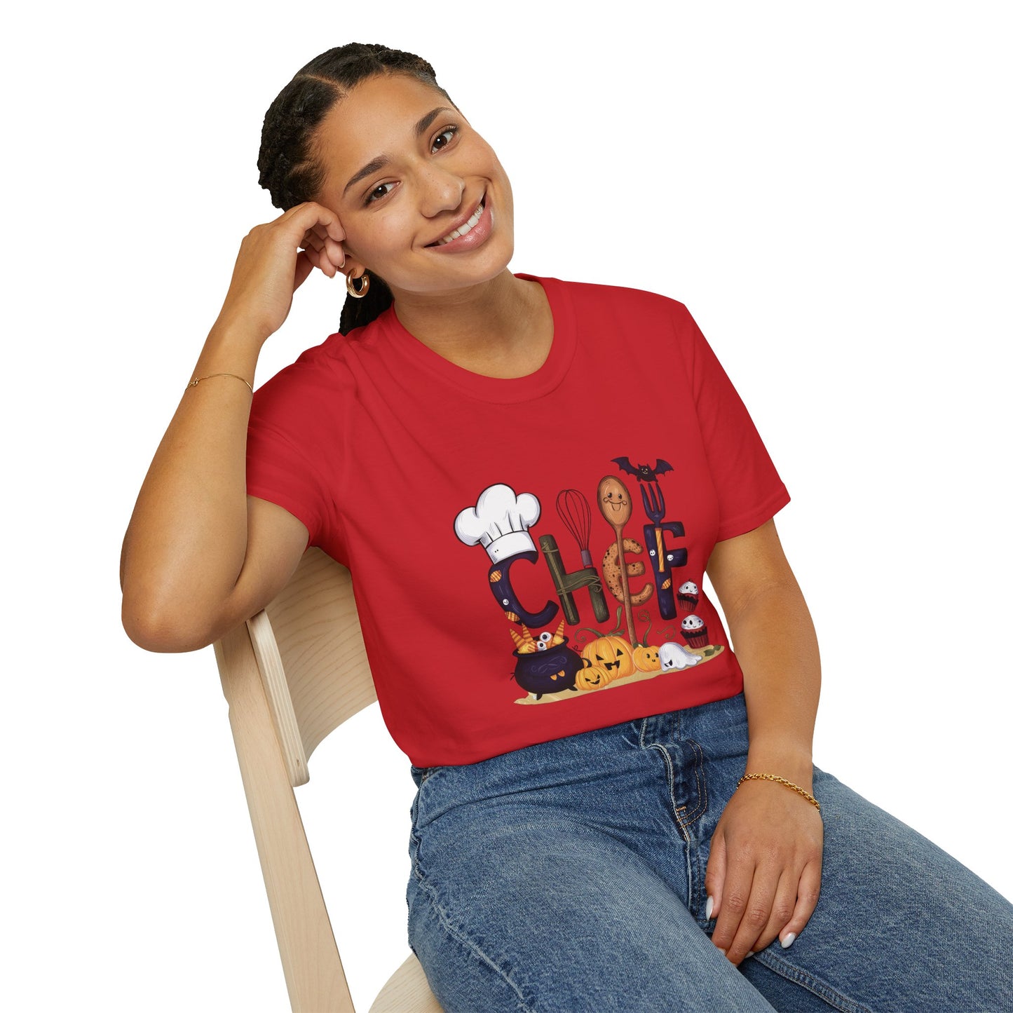 Halloween Chef Tee – Funny & Cute Cooking Shirt for Festive Food Lovers