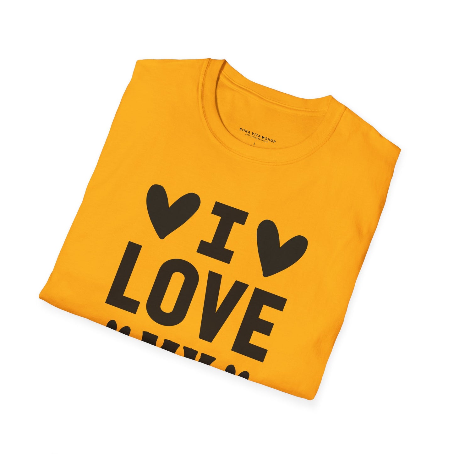 I Love My Dog Softstyle Tee | Unisex Comfort for Pet Parents, Dog Moms & Everyday Animal Lovers
