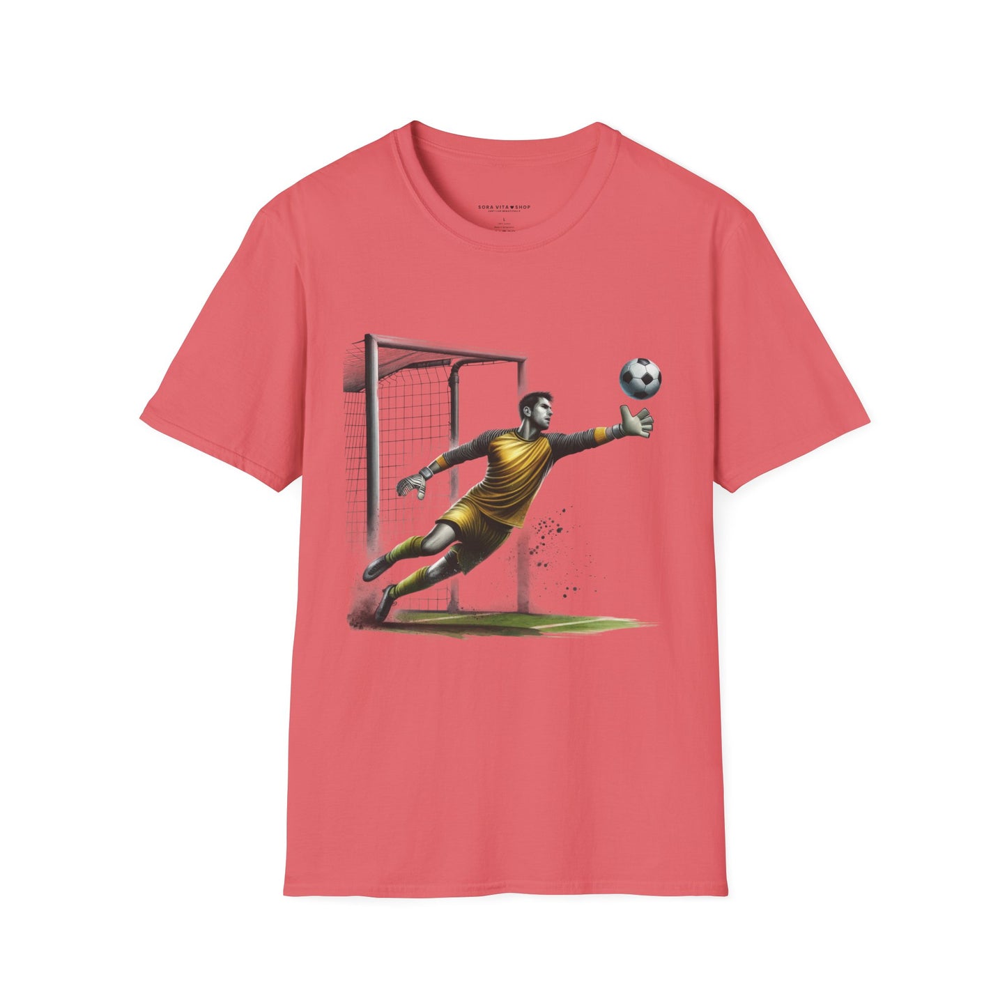 Goalkeeper Soccer Softstyle Tee – Bold Game‑Day Energy, All‑Day Comfort, Perfect Gift for Football Fans & Sports Lovers