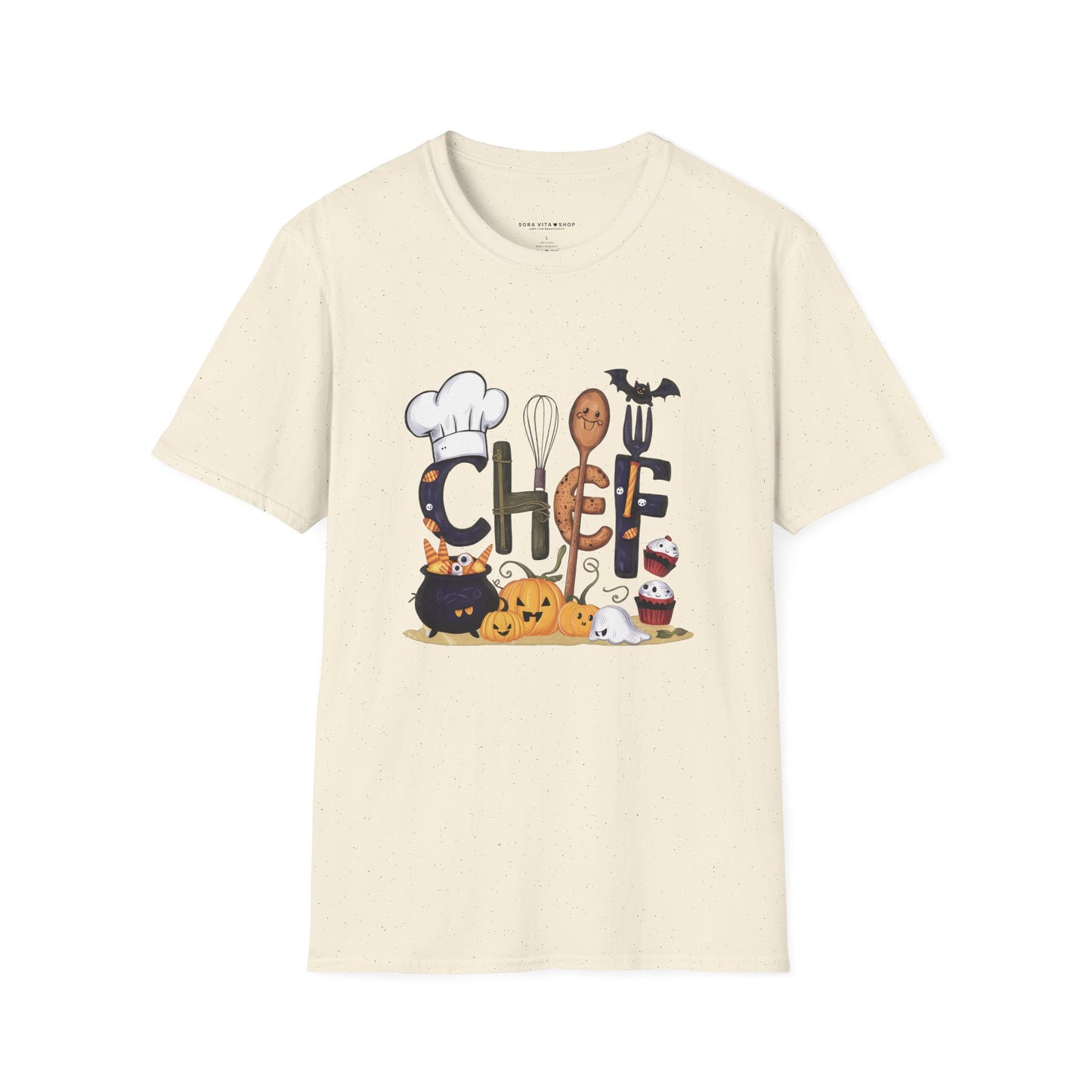 Halloween Chef Tee – Funny & Cute Cooking Shirt for Festive Food Lovers