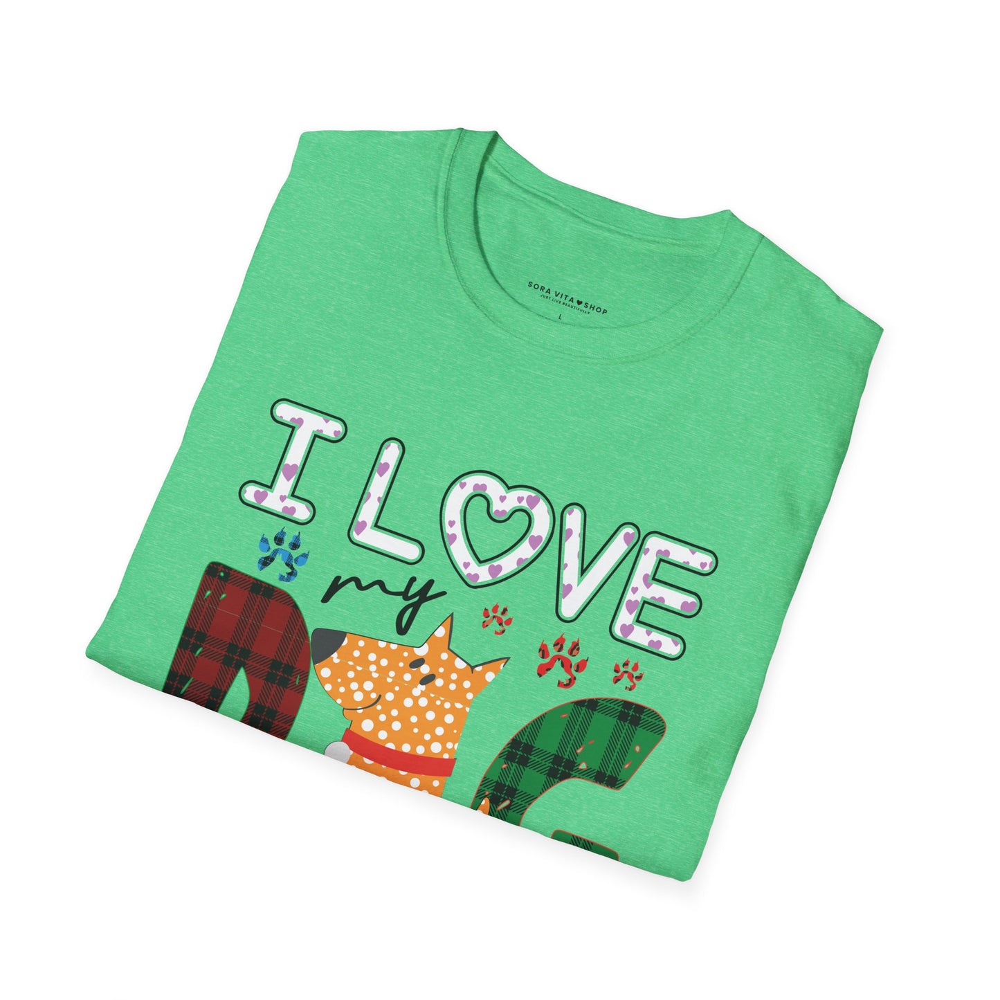 I Love My Dog Softstyle Tee | Cute Unisex Comfort for Timeless Comfort & Everyday Essential Tee