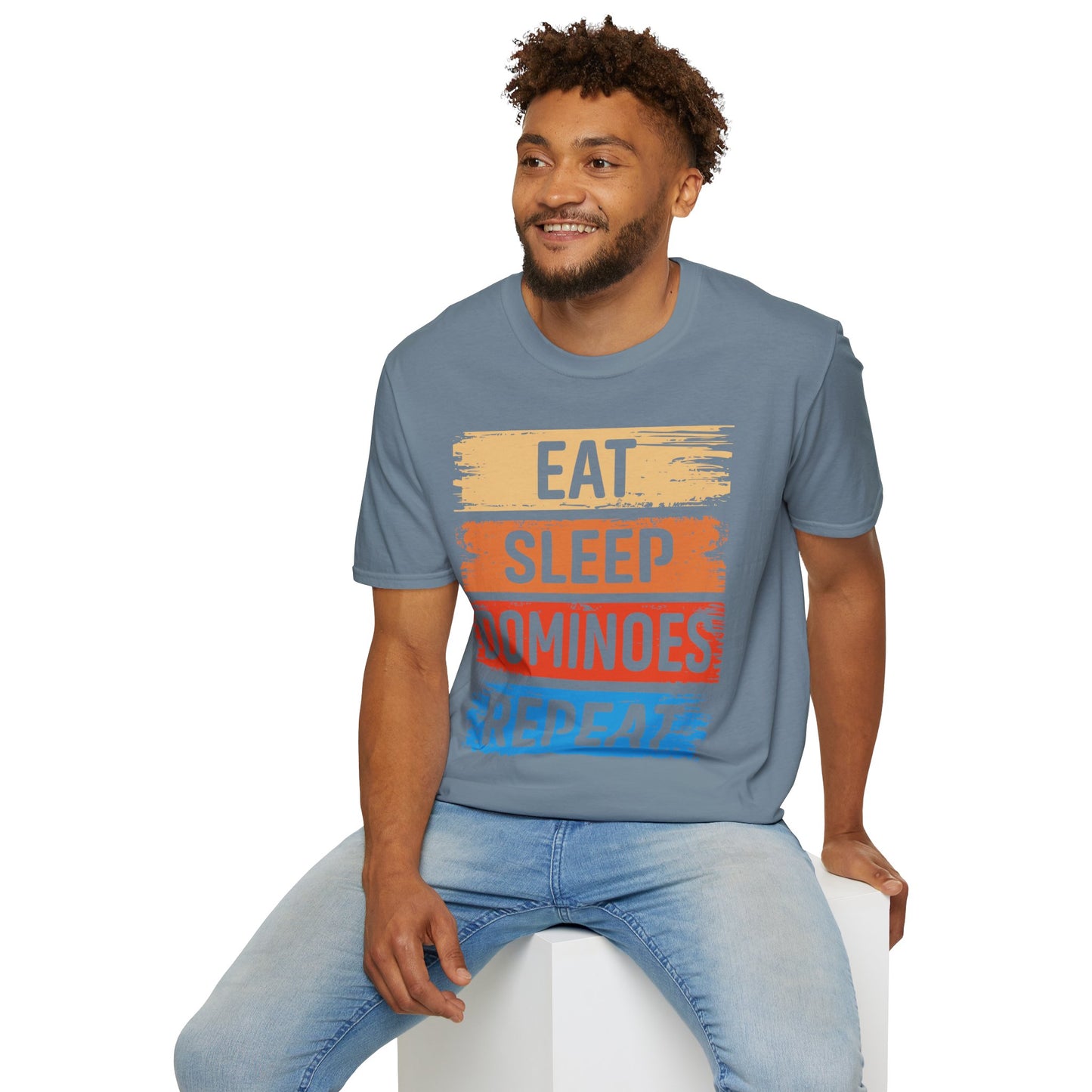 Eat Sleep Baseball Repeat T‑Shirt – Funny Baseball Lover Tee for Game Days, Players & Fans