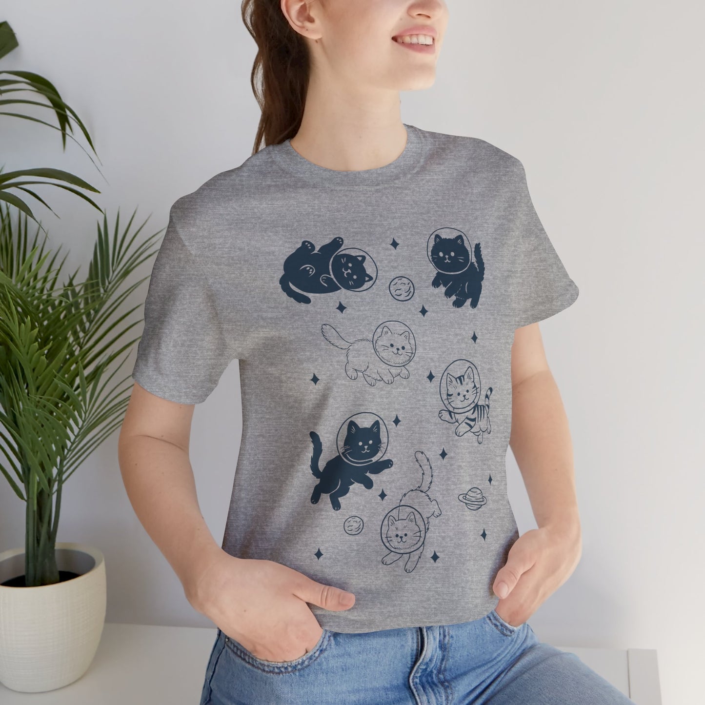 Cute Cat Adventure Tee – Funny Pet Lover Shirt for Everyday Comfort & Playful Style