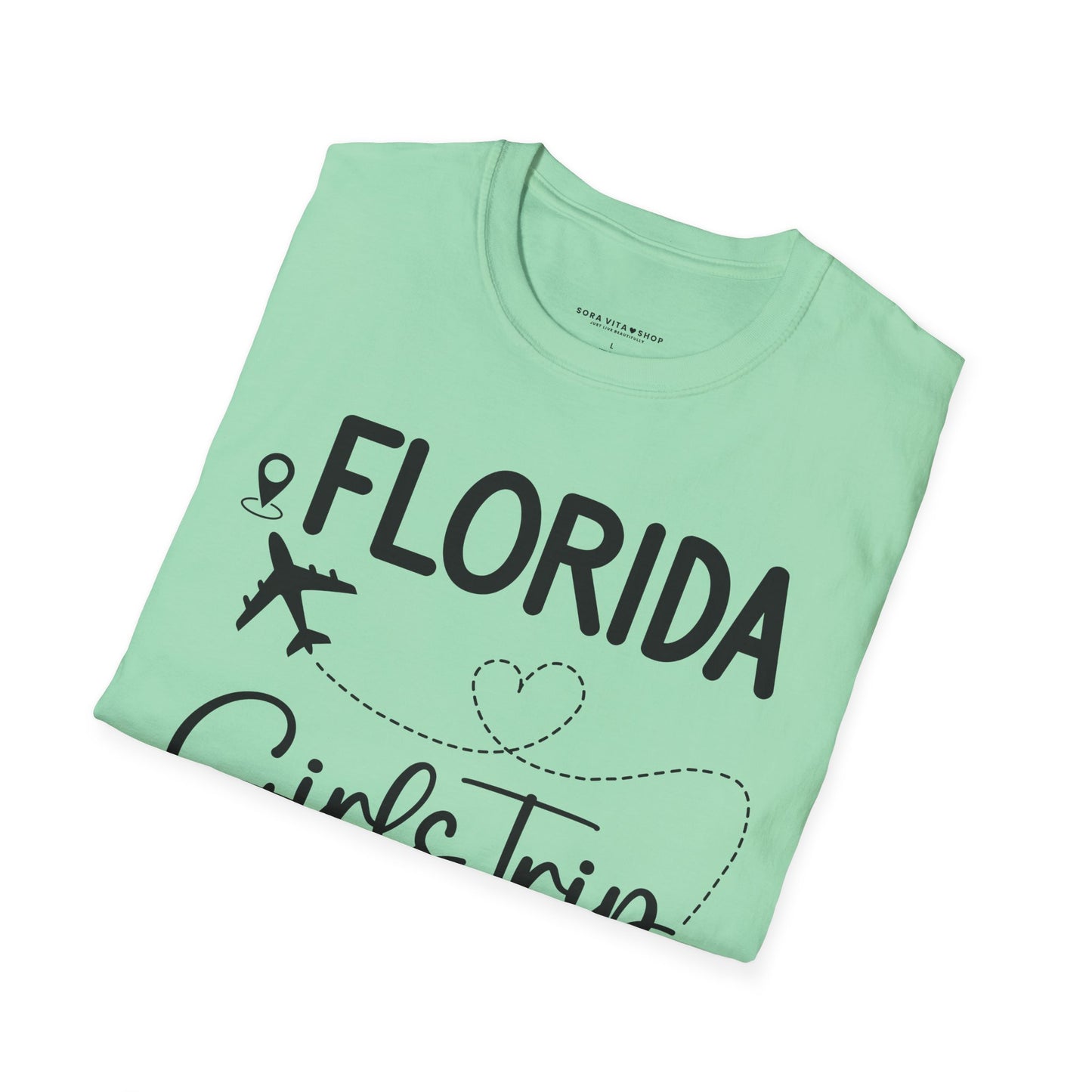 Girls Trip Florida Softstyle Tee – Vibrant Vacation Vibes, All‑Day Comfort, Perfect Gift for Summer Getaways & Beach Besties