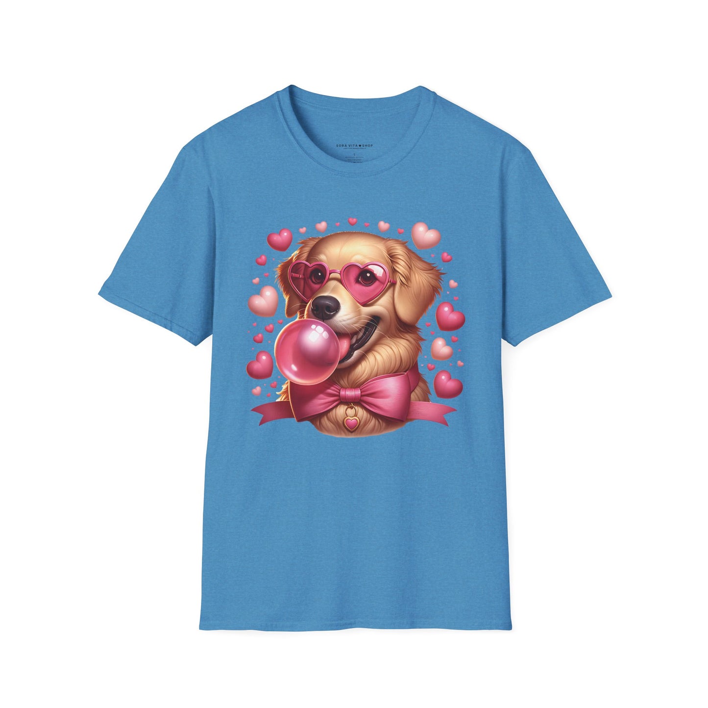 Golden Retriever Love Tee | Softstyle Comfort for Dog Lovers, Valentineās Day & Everyday Joy