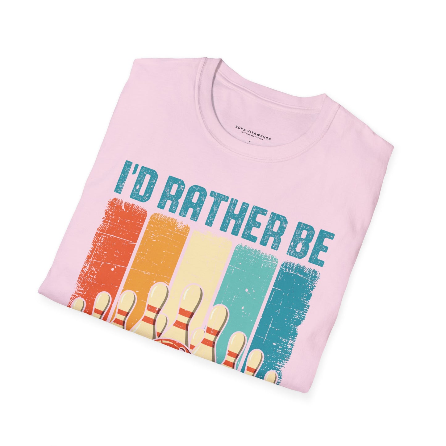 I’d Rather Be Bowling Softstyle Tee – All‑Day Comfort, Fun Game Night Vibes, Perfect Gift for Bowlers & League Legends