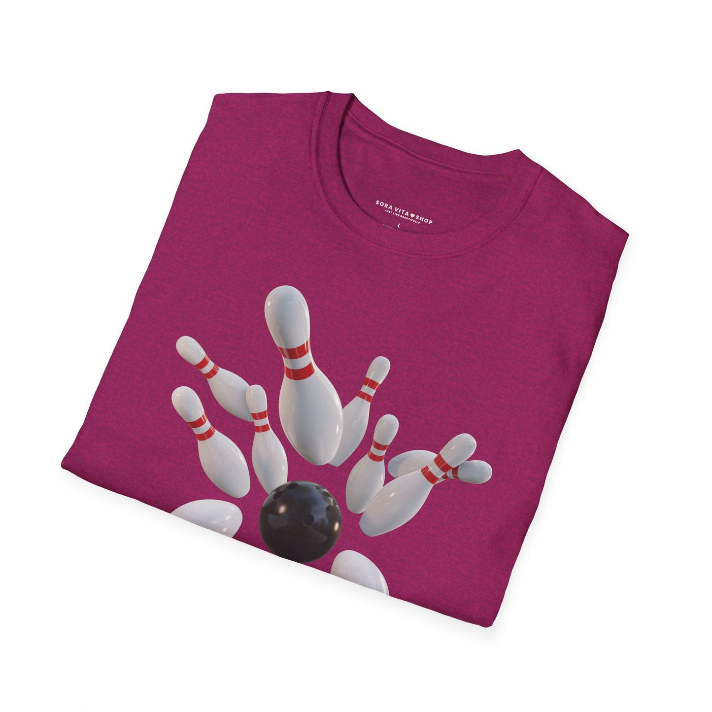 Bowling Fun Softstyle Tee – Playful Game Night Energy, All‑Day Comfort, Perfect Gift for Bowling Lovers & League Nights