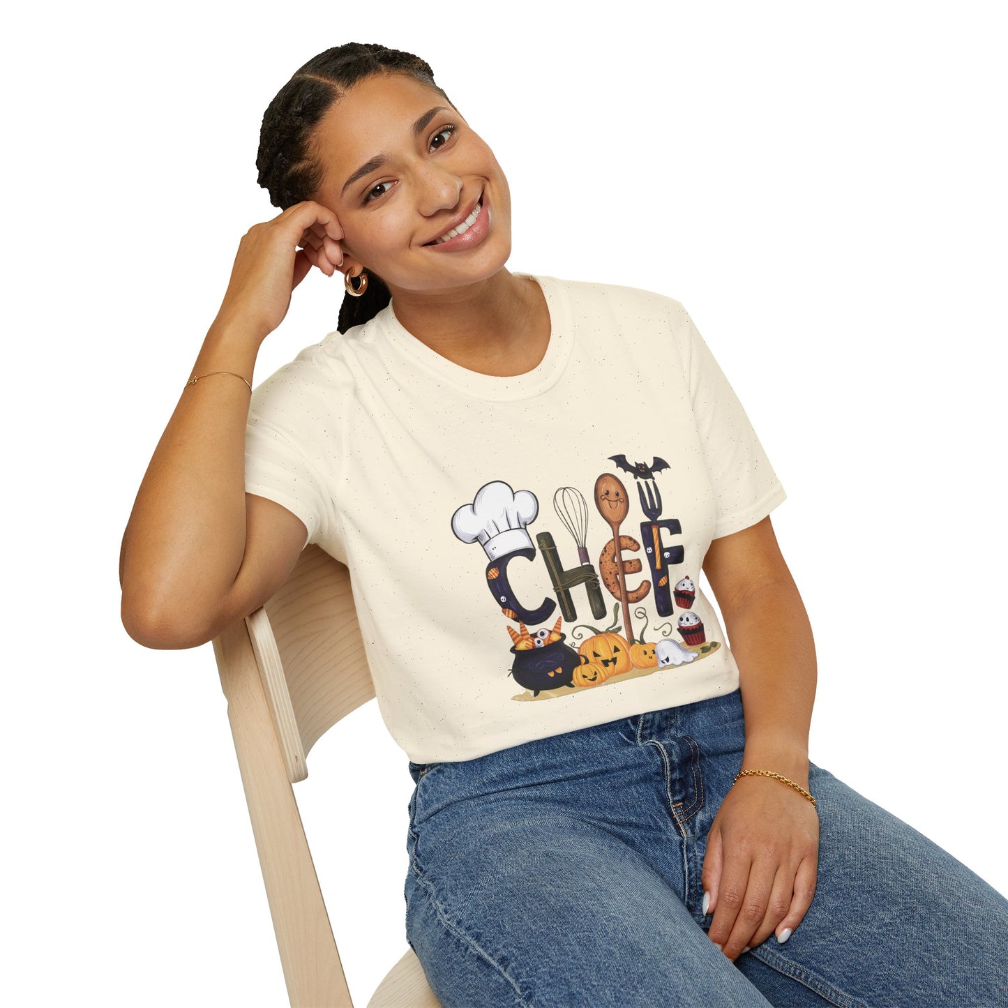 Halloween Chef Tee – Funny & Cute Cooking Shirt for Festive Food Lovers