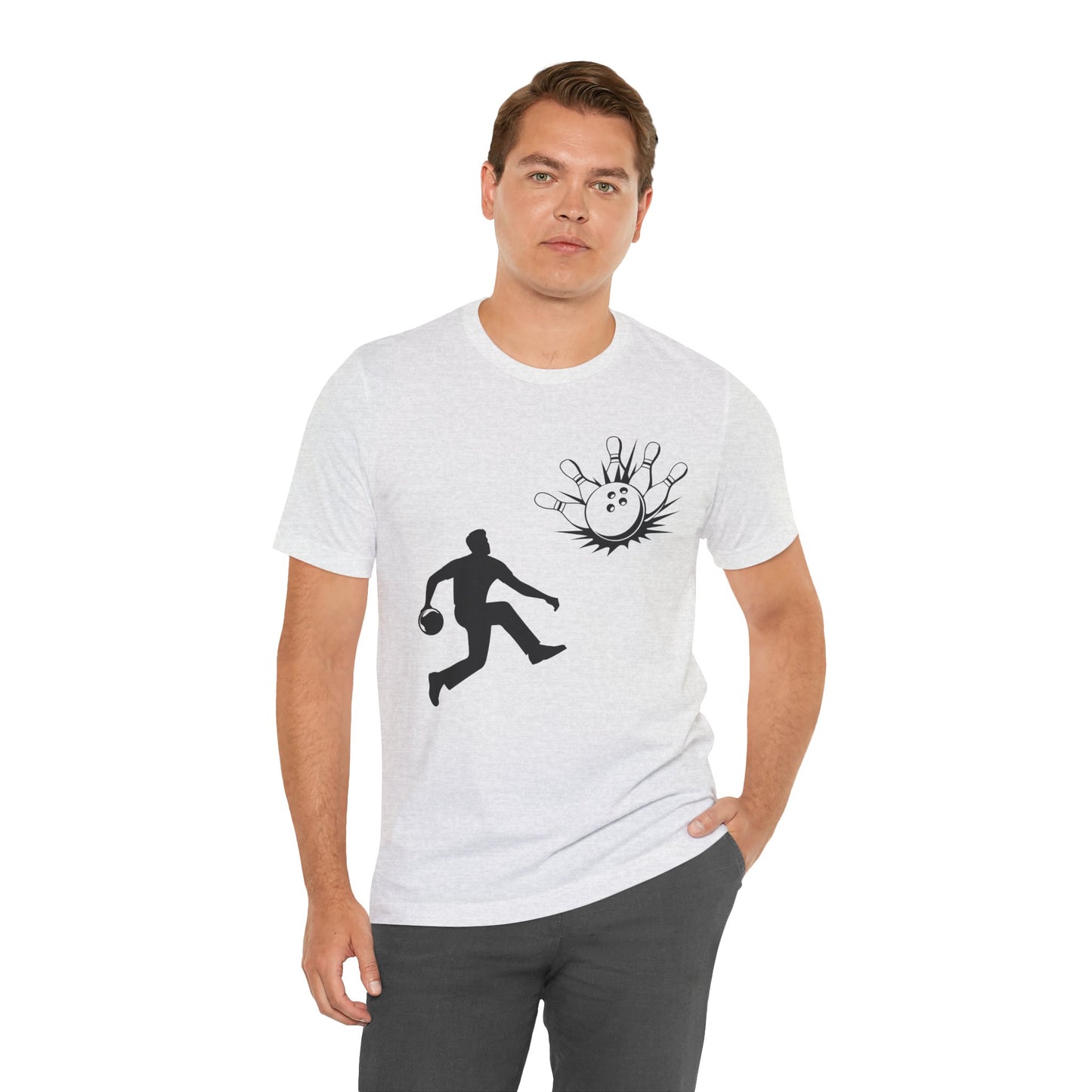Unisex Jersey Short Sleeve Tee – Premium Lightweight Cotton Shirt for Custom Printing & Everyday Style