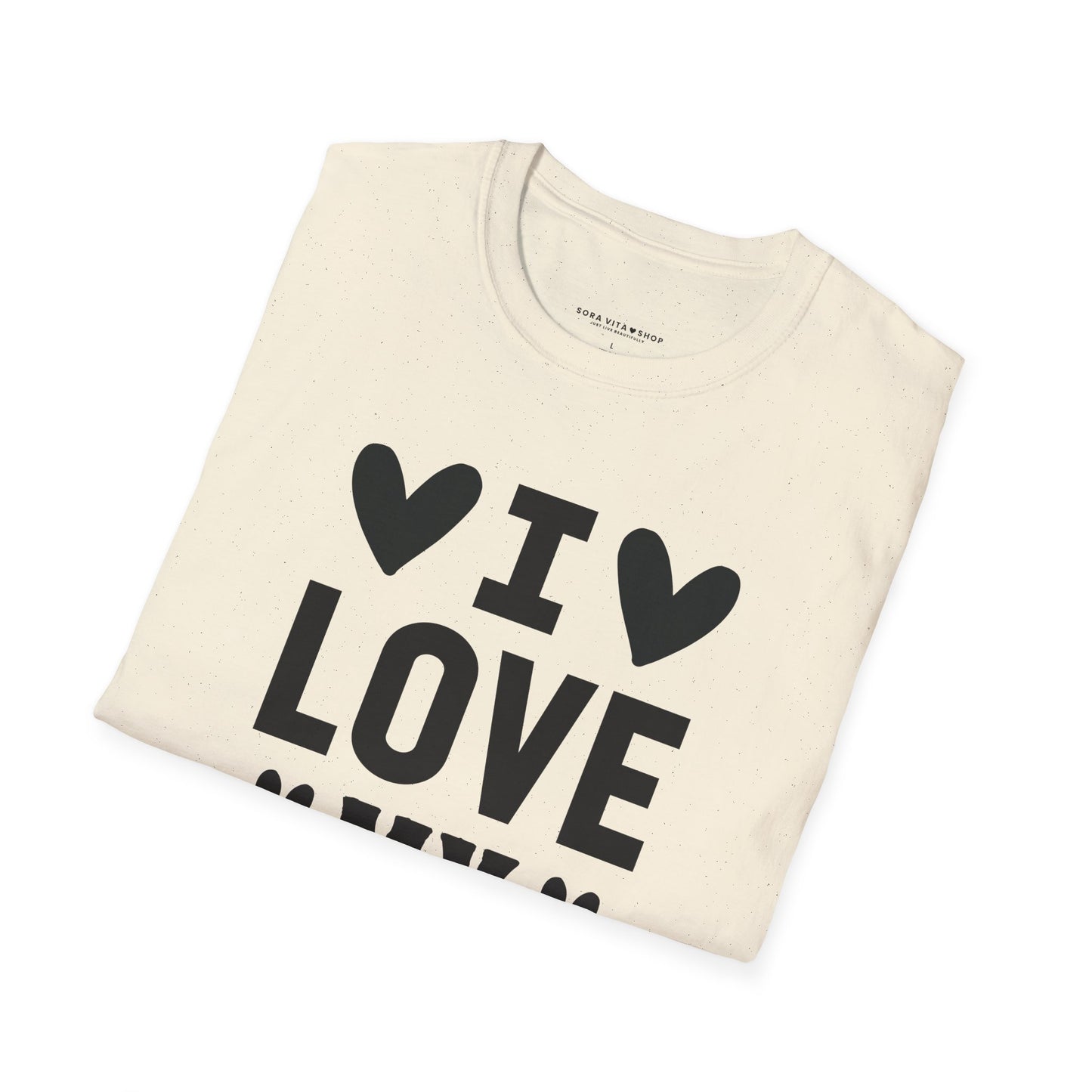 I Love My Dog Softstyle Tee | Unisex Comfort for Pet Parents, Dog Moms & Everyday Animal Lovers