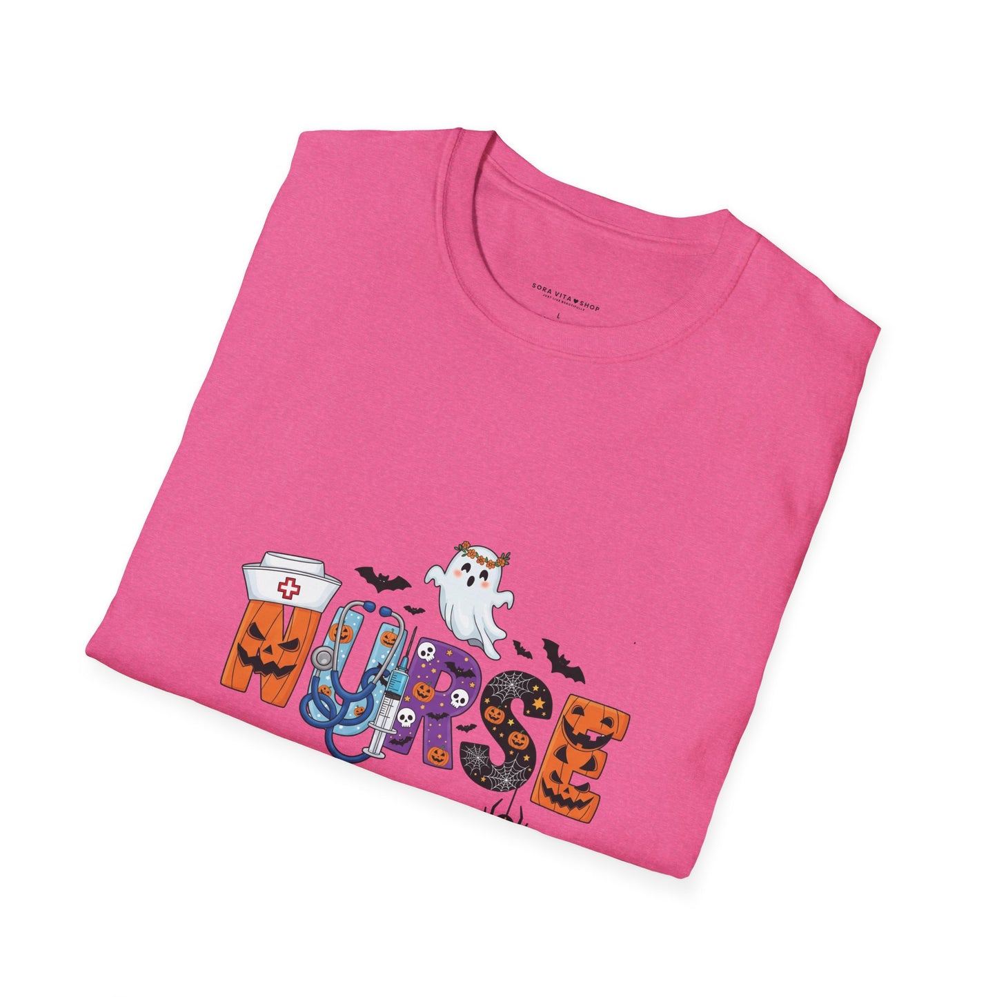 Halloween Ghost Graphic Tee – Spooky Season Unisex Shirt for Parties, Trick‑or‑Treating & Fall Fun