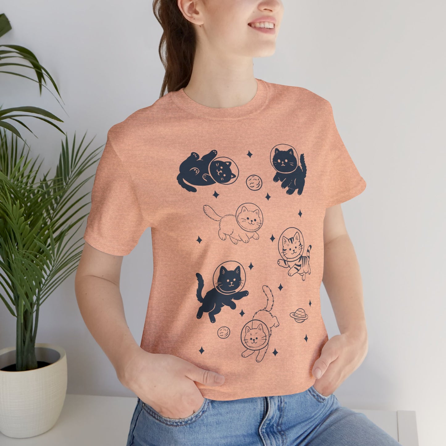 Cute Cat Adventure Tee – Funny Pet Lover Shirt for Everyday Comfort & Playful Style