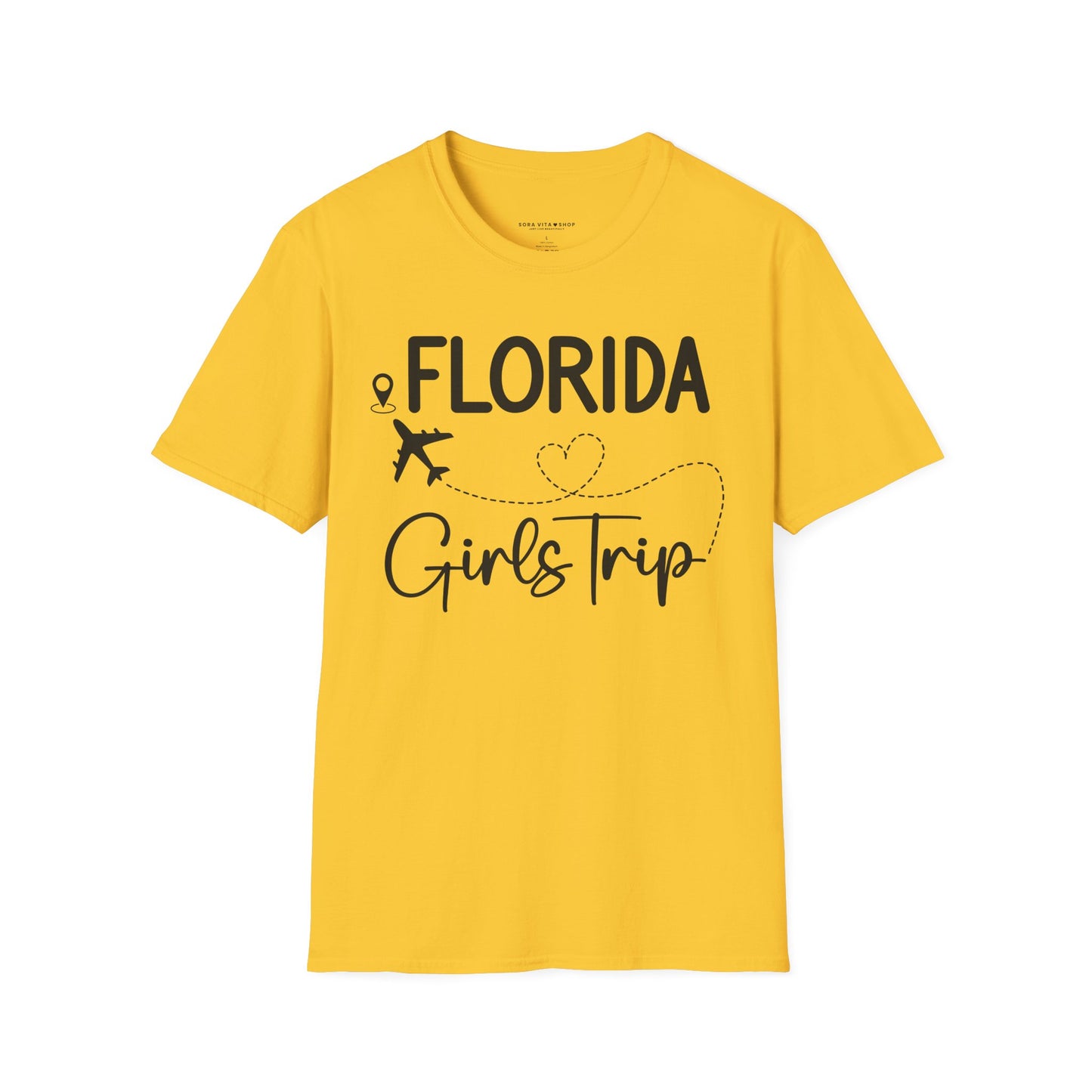 Girls Trip Florida Softstyle Tee – Vibrant Vacation Vibes, All‑Day Comfort, Perfect Gift for Summer Getaways & Beach Besties