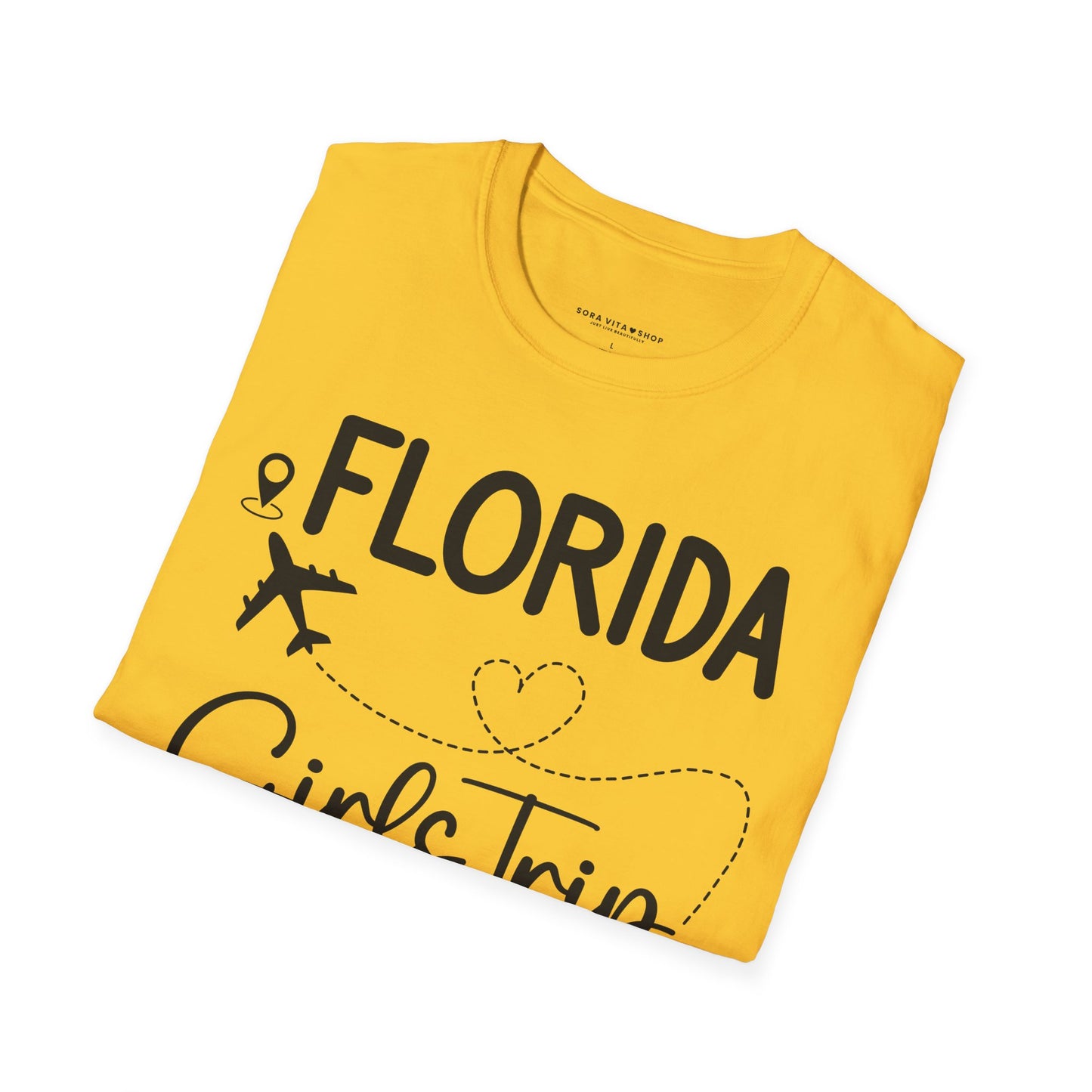Girls Trip Florida Softstyle Tee – Vibrant Vacation Vibes, All‑Day Comfort, Perfect Gift for Summer Getaways & Beach Besties
