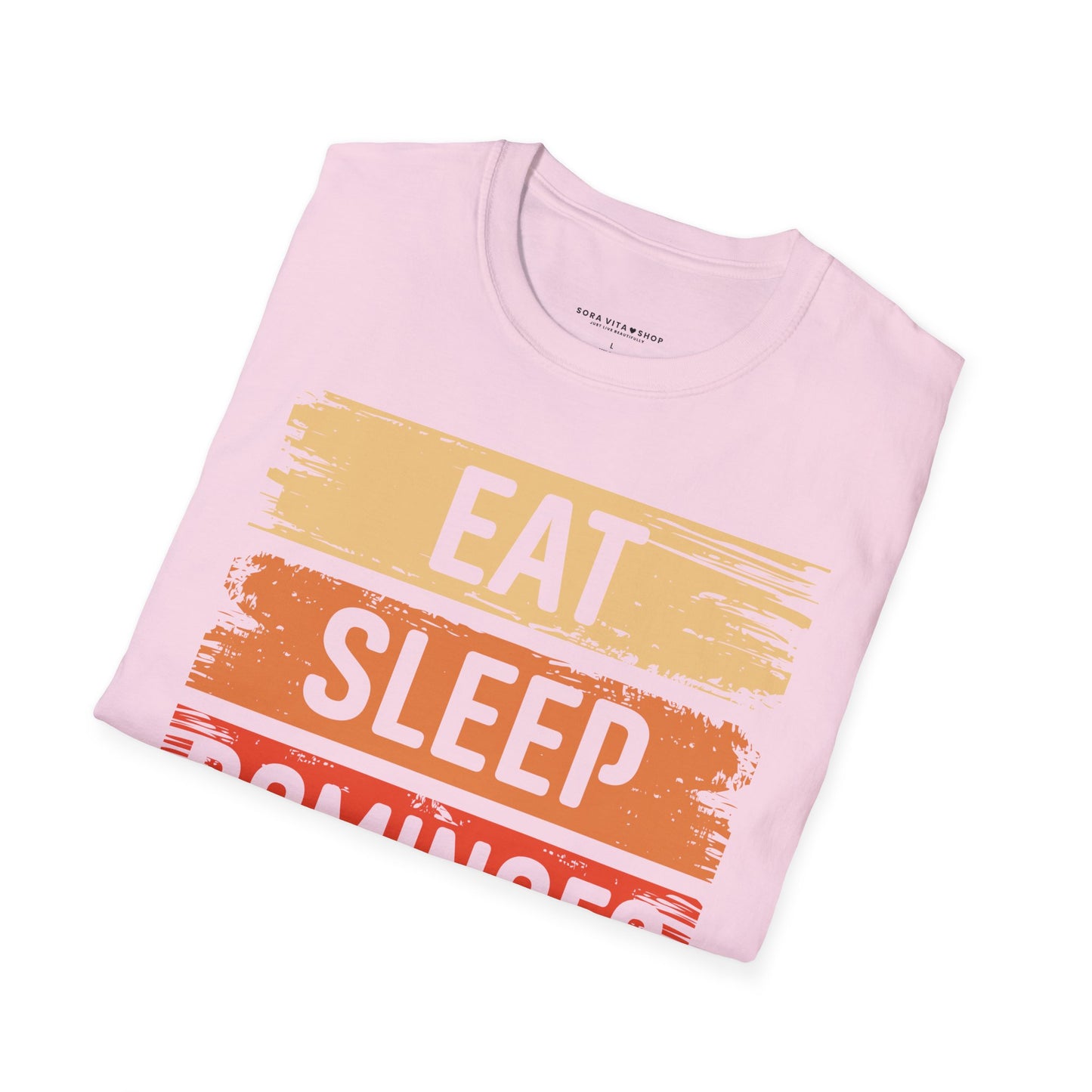 Eat Sleep Baseball Repeat T‑Shirt – Funny Baseball Lover Tee for Game Days, Players & Fans
