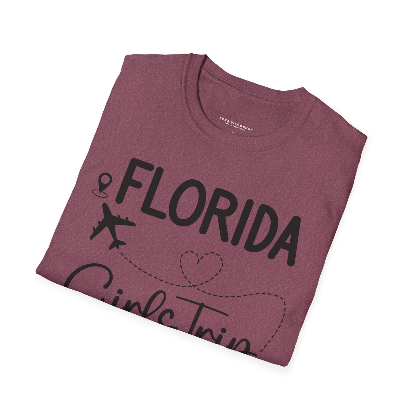 Girls Trip Florida Softstyle Tee – Vibrant Vacation Vibes, All‑Day Comfort, Perfect Gift for Summer Getaways & Beach Besties