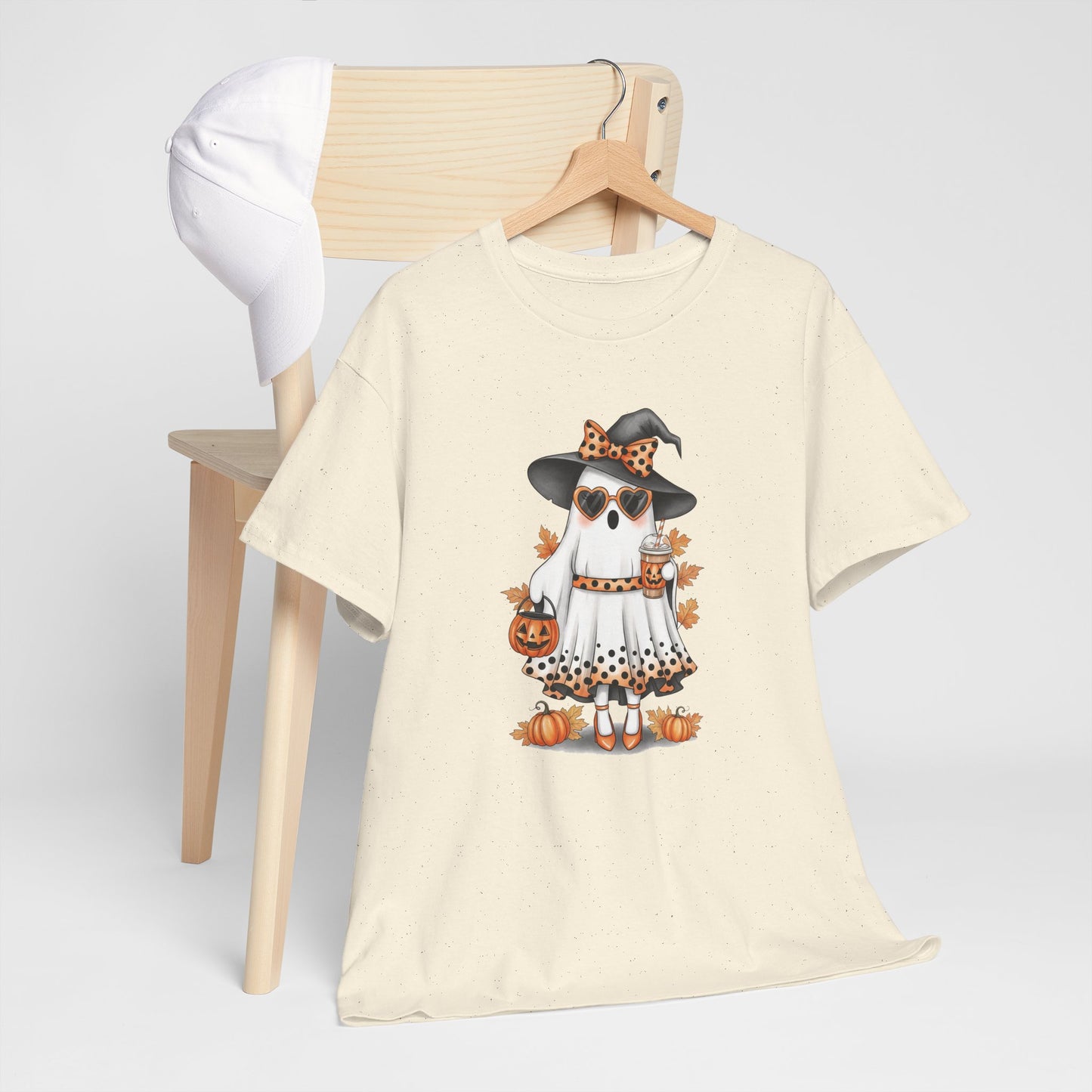 Spooky‑Cute Halloween Bunny Tee | Unisex Heavy Cotton Comfort for Fall Fun & Trick‑or‑Treat Vibes