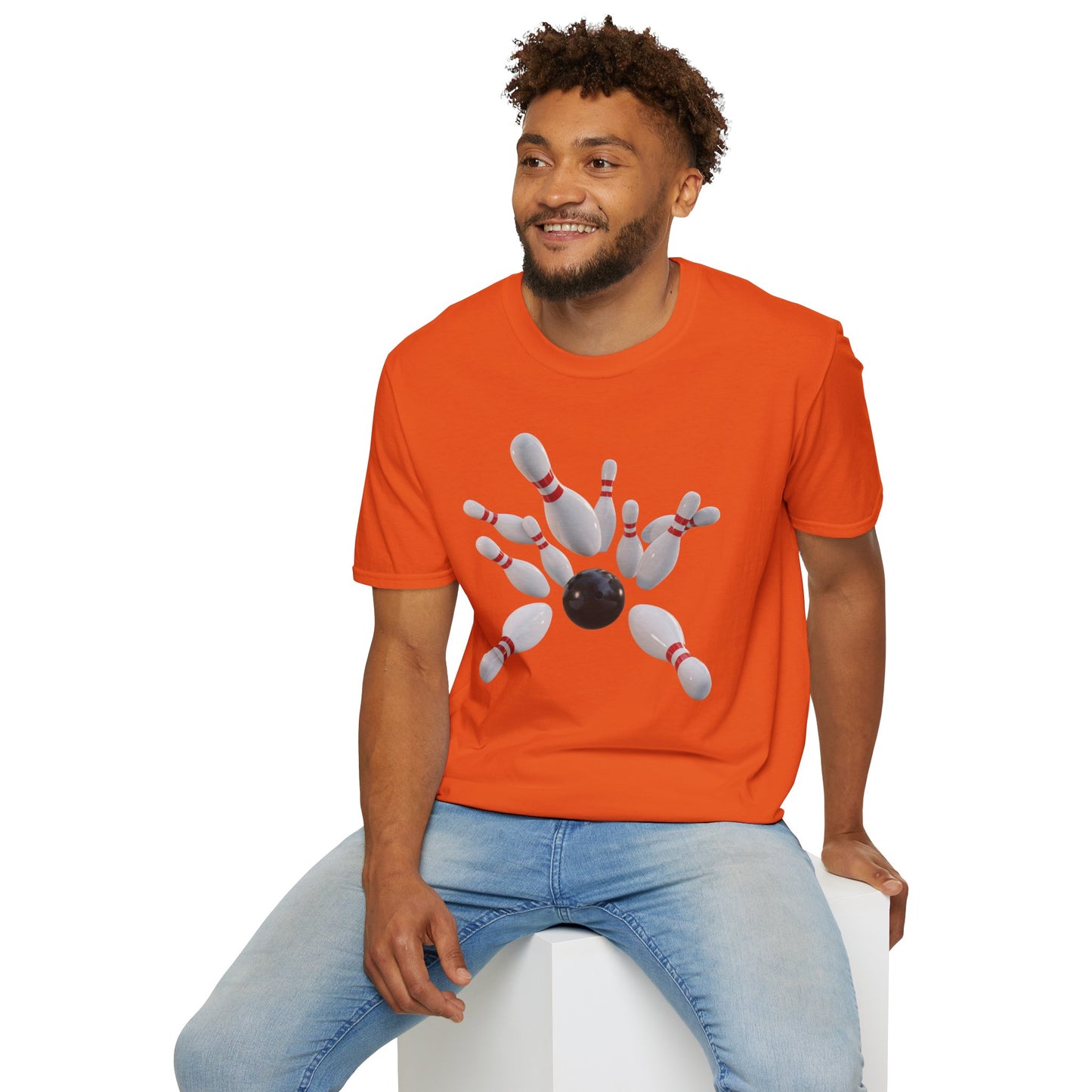 Bowling Fun Softstyle Tee – Playful Game Night Energy, All‑Day Comfort, Perfect Gift for Bowling Lovers & League Nights