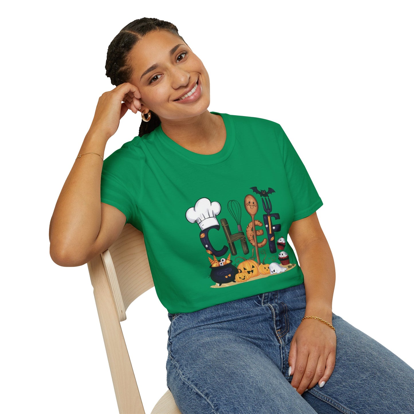 Halloween Chef Tee – Funny & Cute Cooking Shirt for Festive Food Lovers