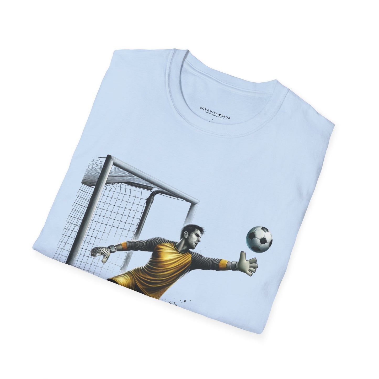 Goalkeeper Soccer Softstyle Tee – Bold Game‑Day Energy, All‑Day Comfort, Perfect Gift for Football Fans & Sports Lovers