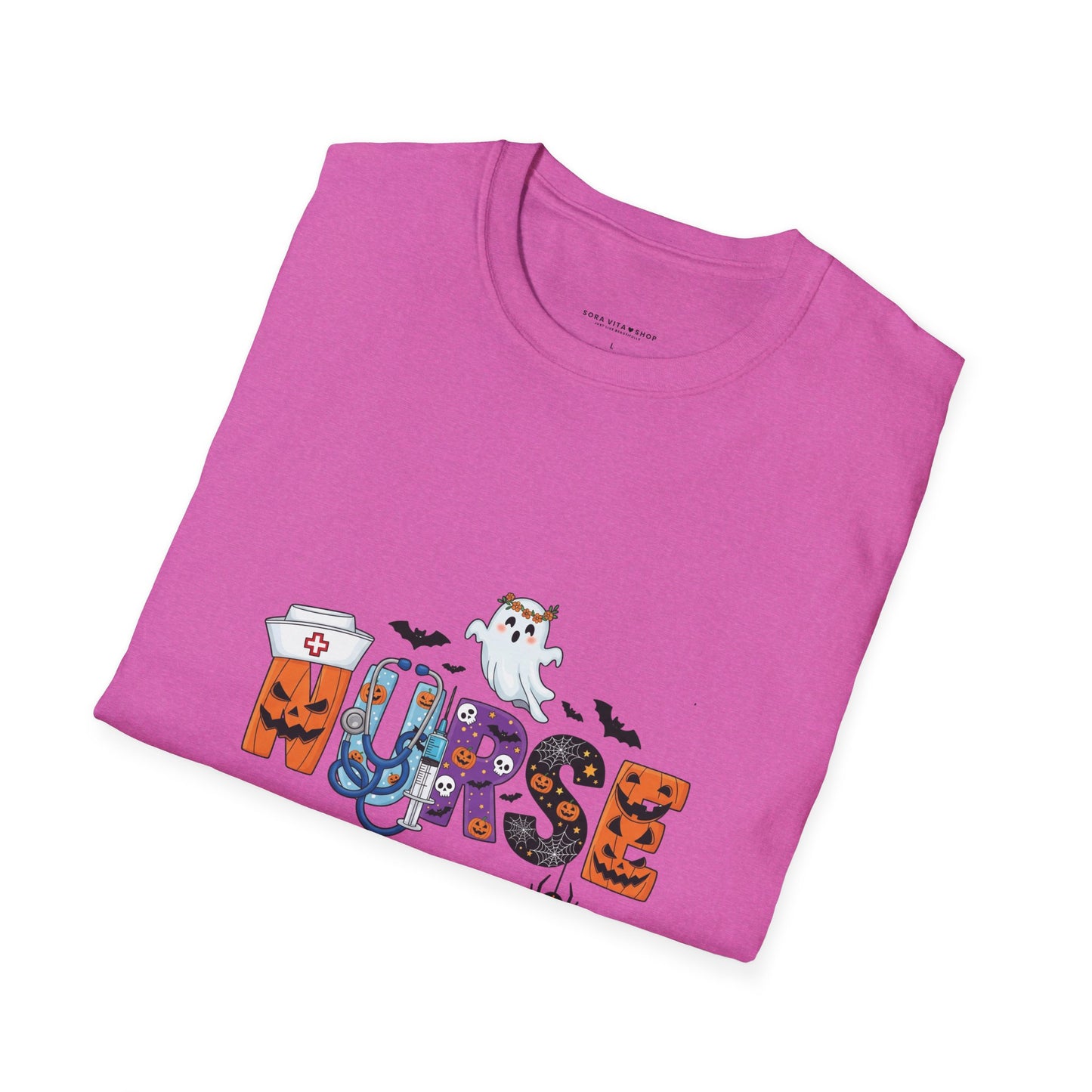 Halloween Ghost Graphic Tee – Spooky Season Unisex Shirt for Parties, Trick‑or‑Treating & Fall Fun