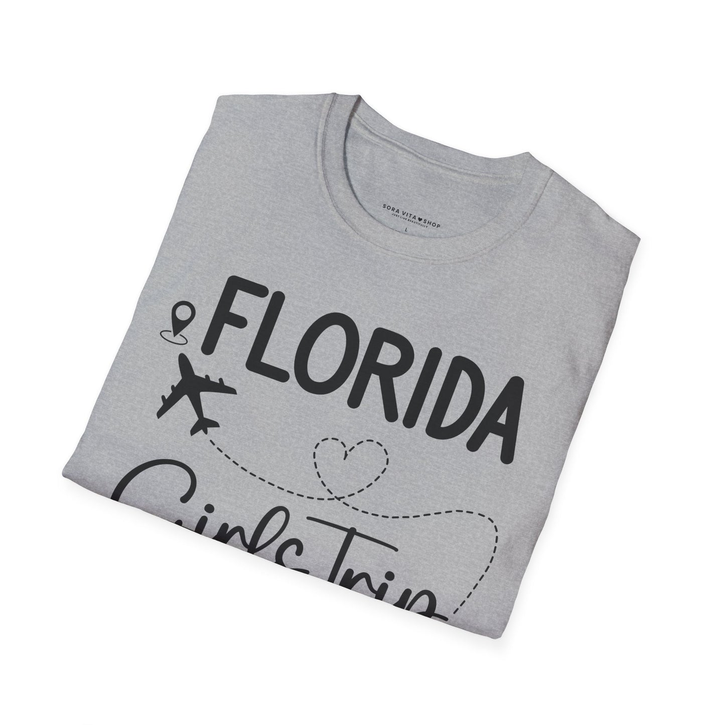 Girls Trip Florida Softstyle Tee – Vibrant Vacation Vibes, All‑Day Comfort, Perfect Gift for Summer Getaways & Beach Besties
