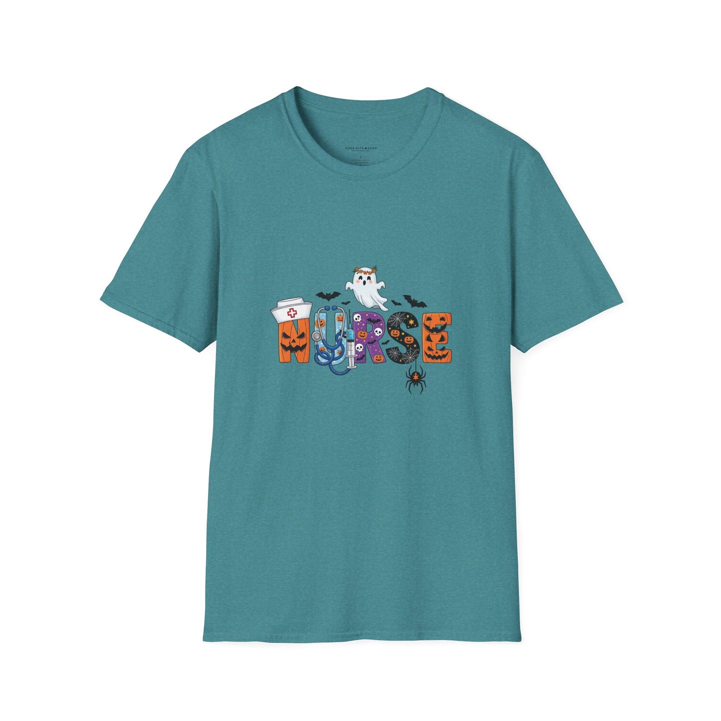 Halloween Ghost Graphic Tee – Spooky Season Unisex Shirt for Parties, Trick‑or‑Treating & Fall Fun