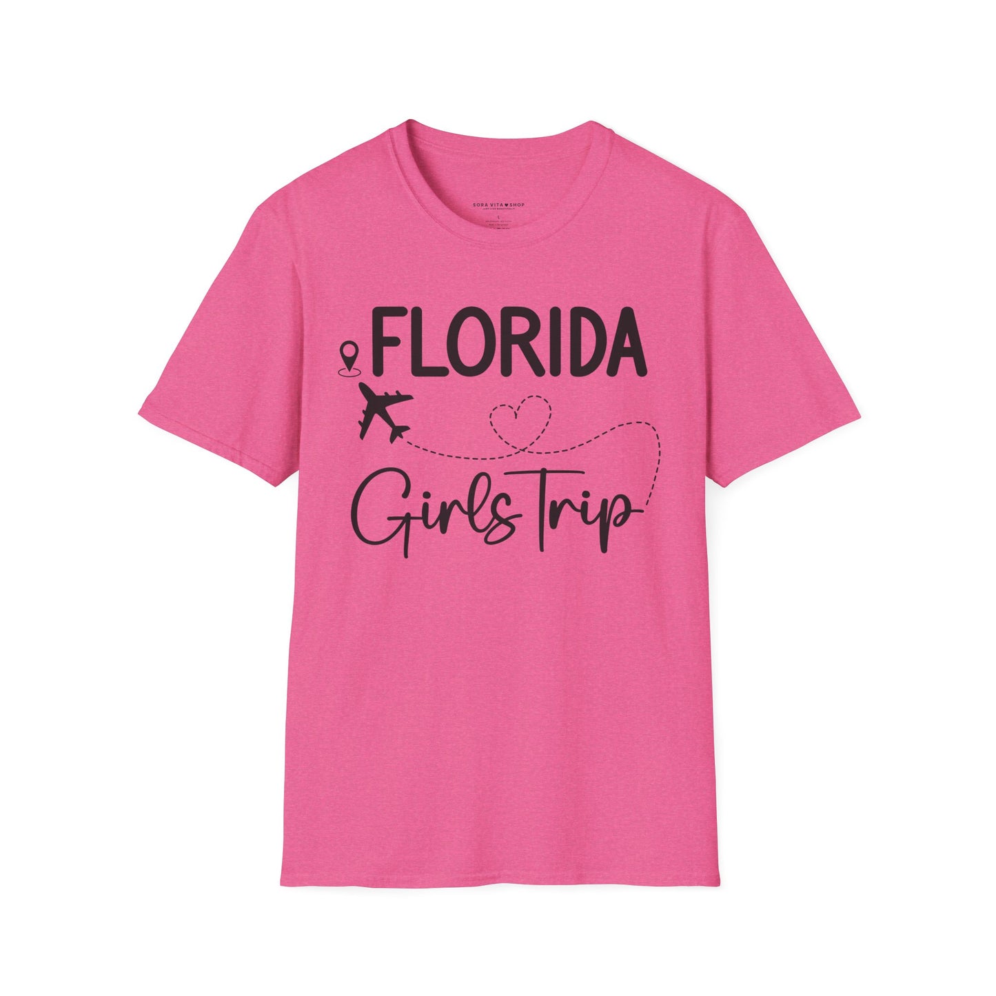 Girls Trip Florida Softstyle Tee – Vibrant Vacation Vibes, All‑Day Comfort, Perfect Gift for Summer Getaways & Beach Besties
