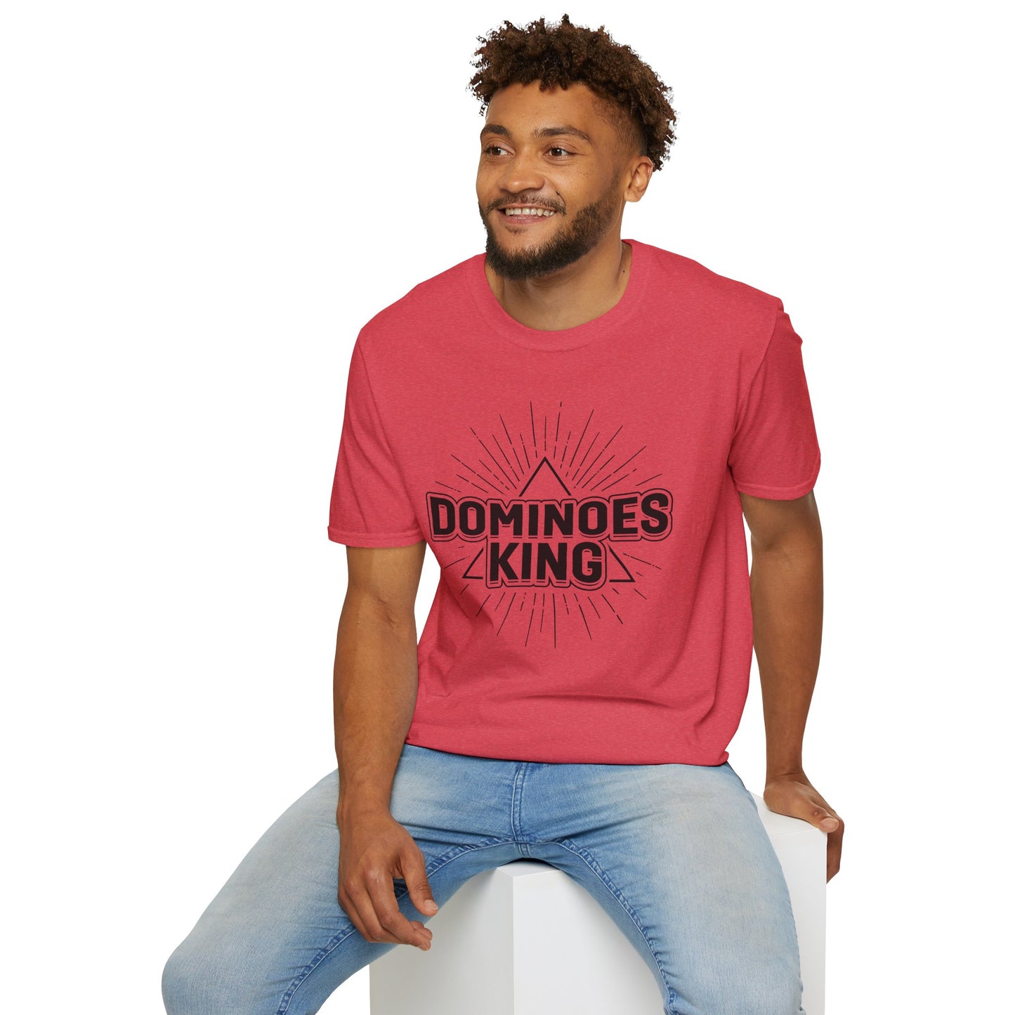 Dominoes King Softstyle Tee – Game Night Champion Style, All‑Day Comfort, Perfect Gift for Domino Lovers & Board Game Fans