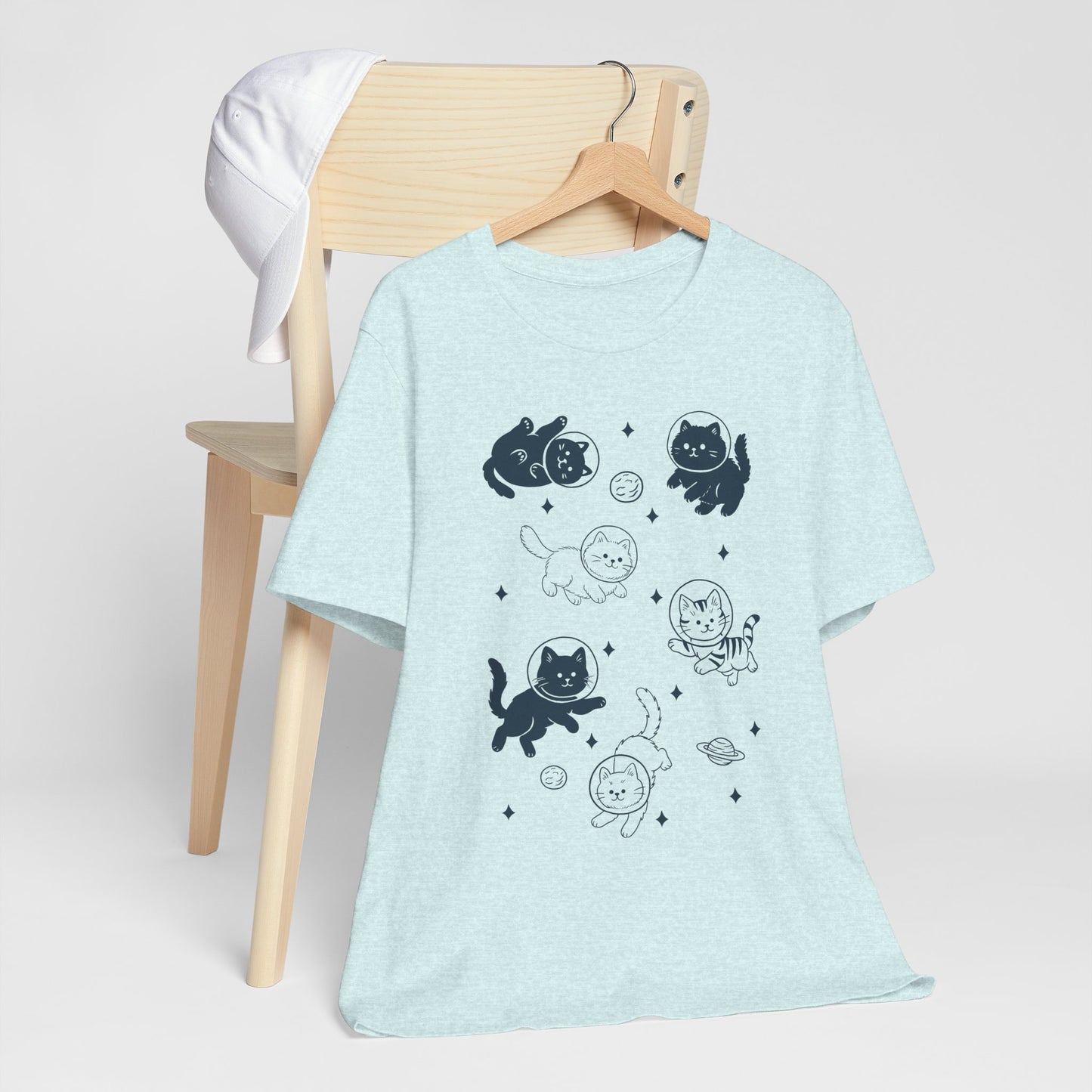 Cute Cat Adventure Tee – Funny Pet Lover Shirt for Everyday Comfort & Playful Style