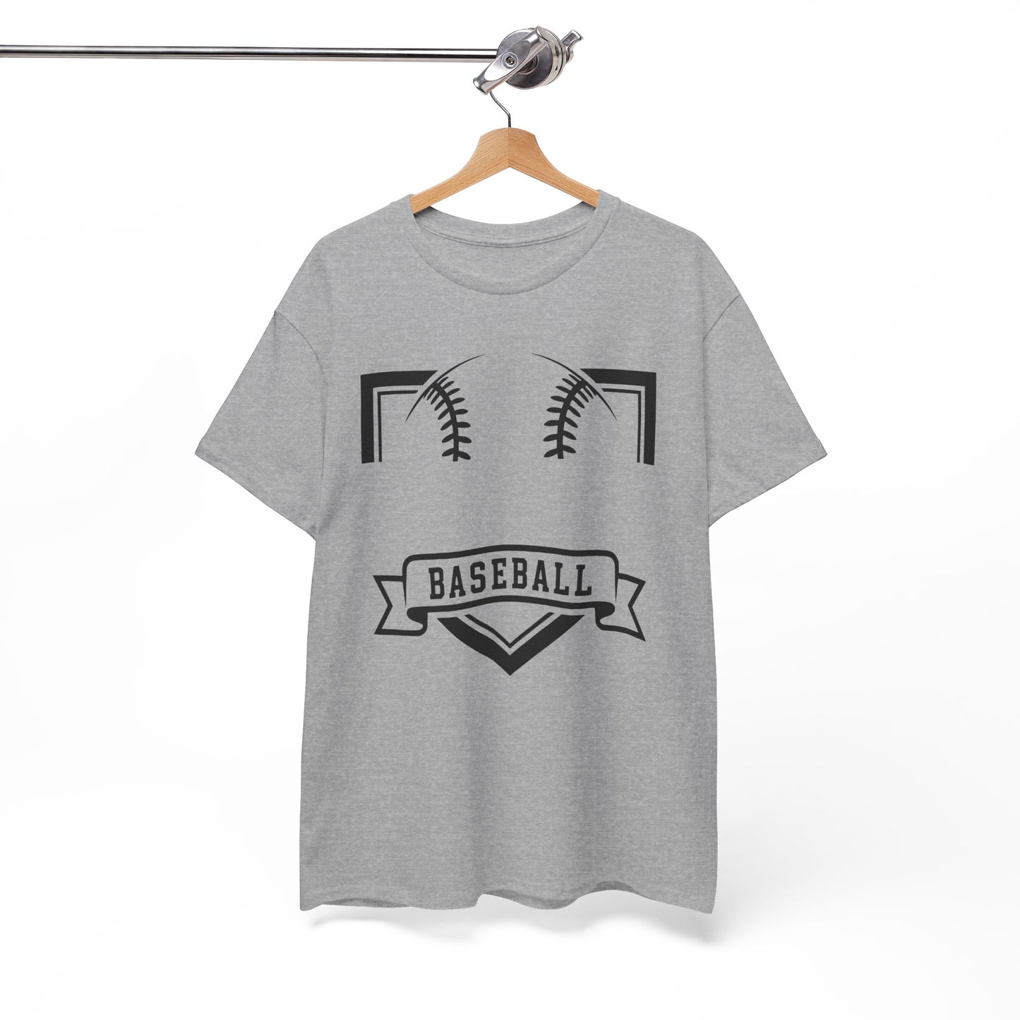 Unisex Heavy Cotton Tee – Premium Blank Shirt for Custom Prints, Everyday Comfort & Lasting Style
