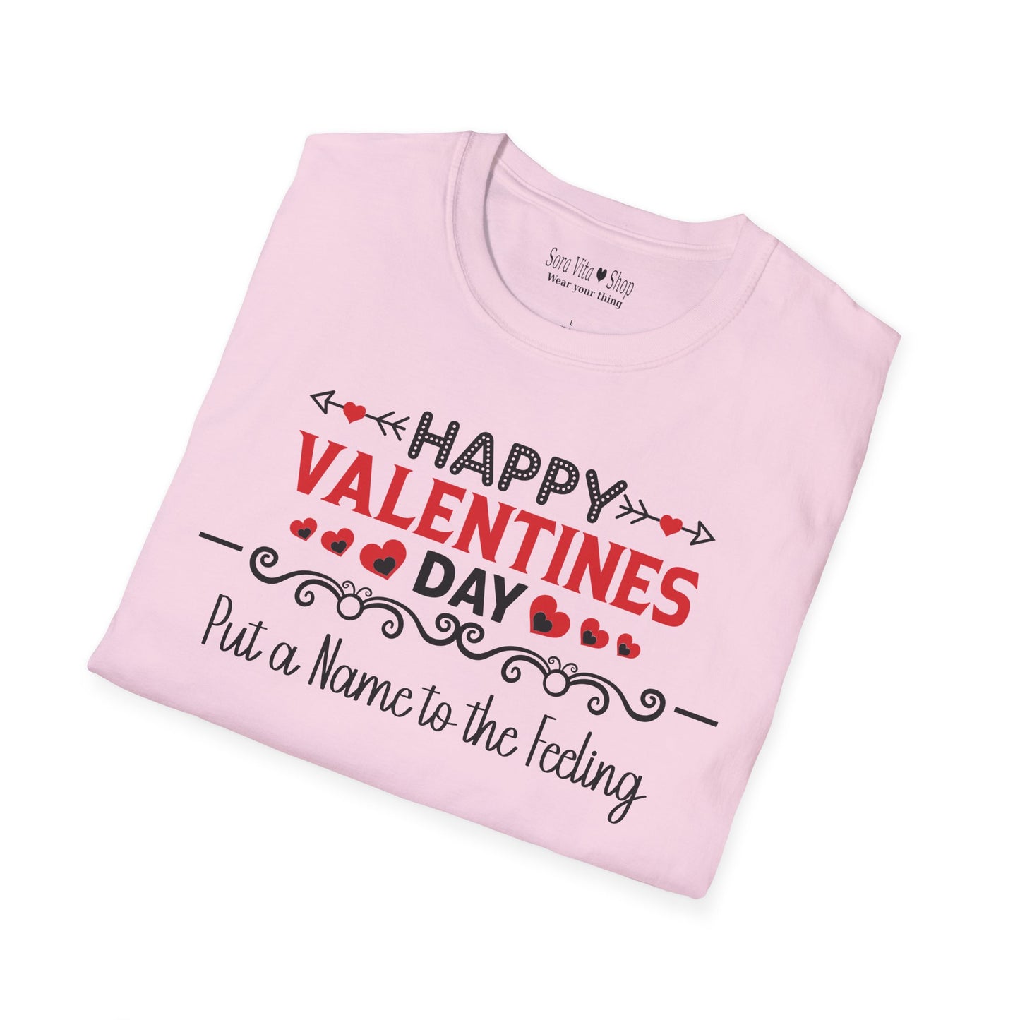 Personalized Happy Valentines Day Identity Tee