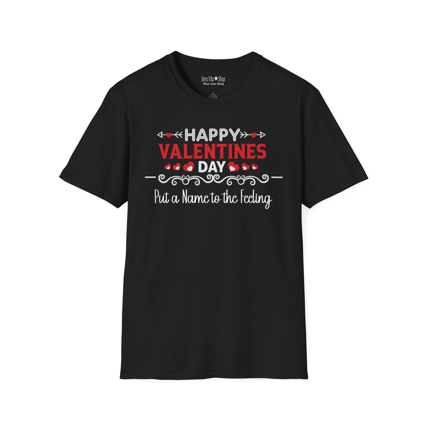 Personalized Happy Valentines Day Identity Tee