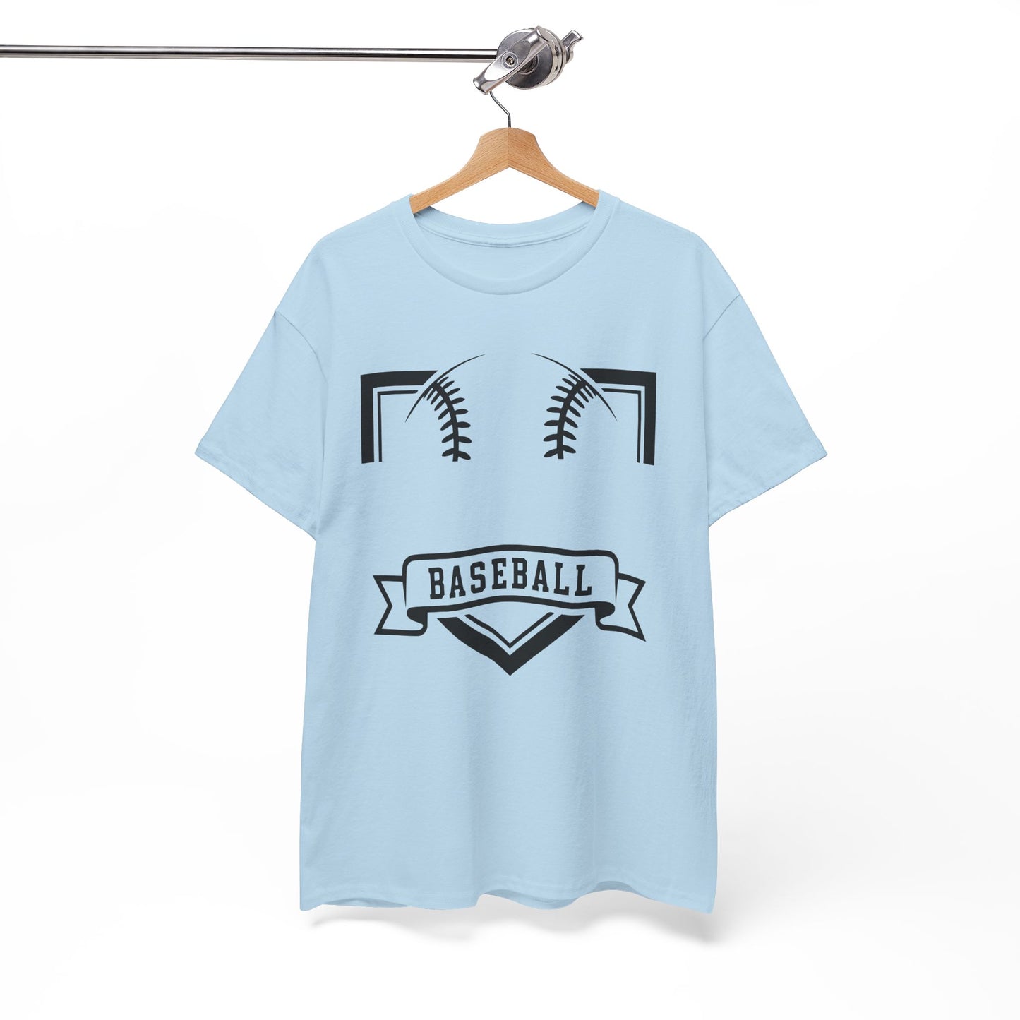 Unisex Heavy Cotton Tee – Premium Blank Shirt for Custom Prints, Everyday Comfort & Lasting Style