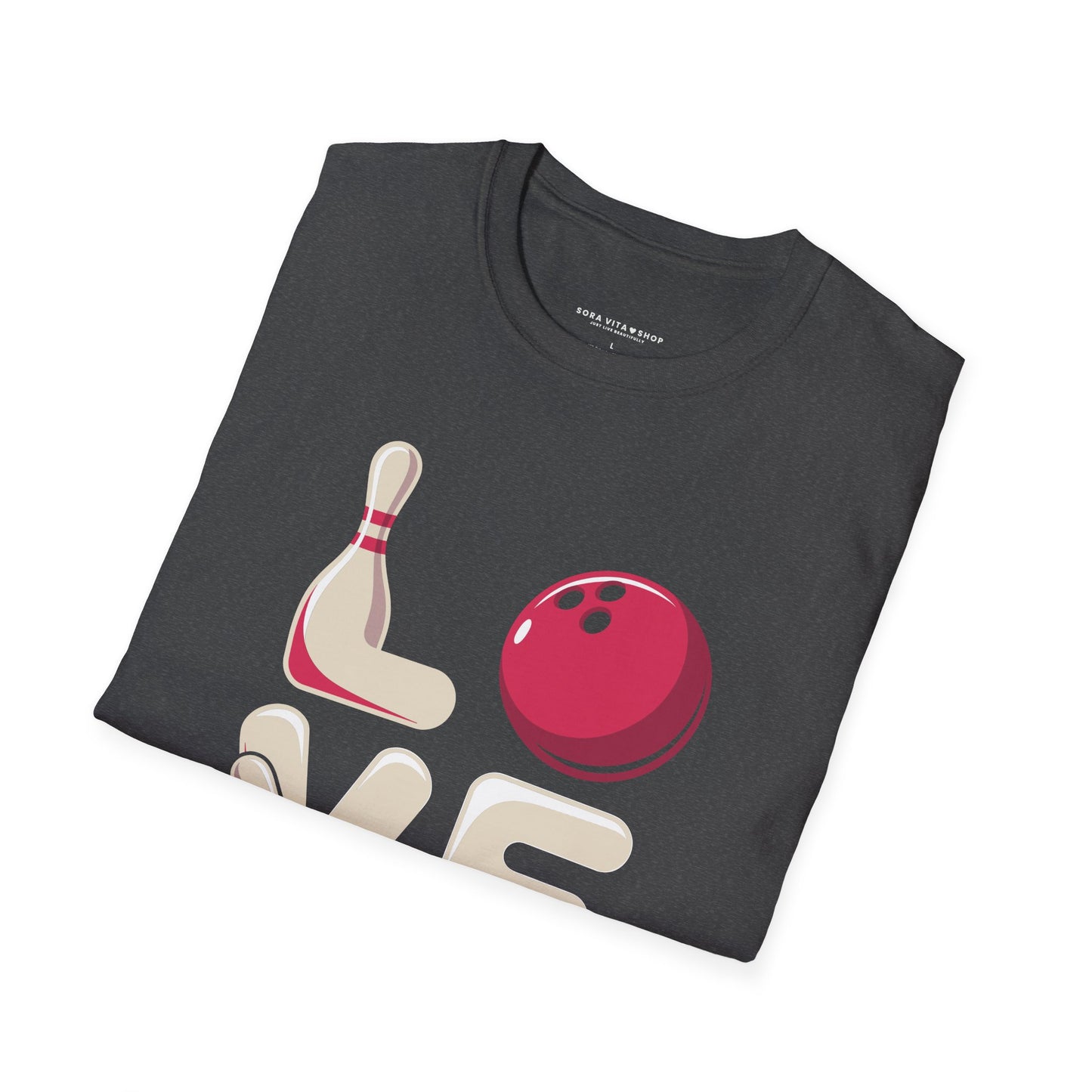 Bowling Love Softstyle Tee – All‑Day Comfort, Fun Game Night Energy, Perfect Gift for Bowlers & League Fans