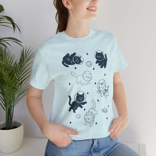 Cute Cat Adventure Tee – Funny Pet Lover Shirt for Everyday Comfort & Playful Style