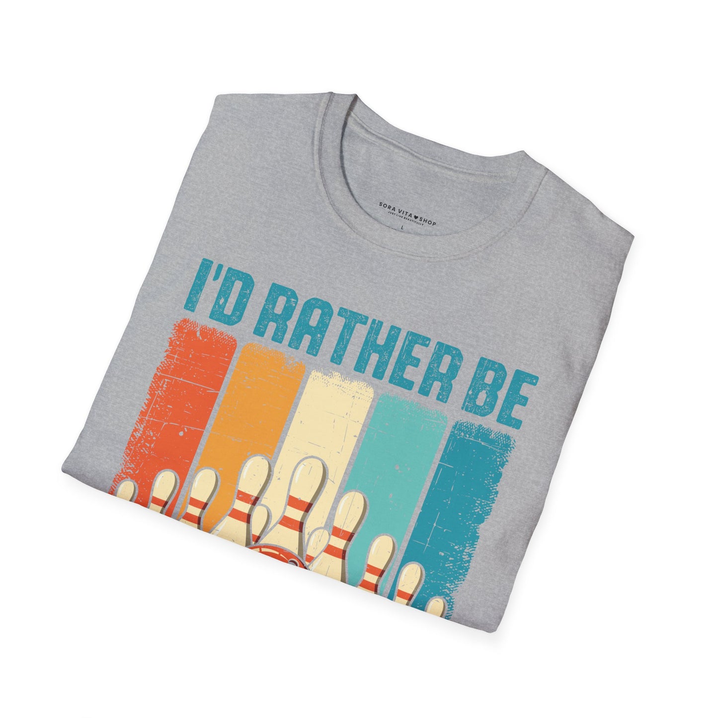 I’d Rather Be Bowling Softstyle Tee – All‑Day Comfort, Fun Game Night Vibes, Perfect Gift for Bowlers & League Legends