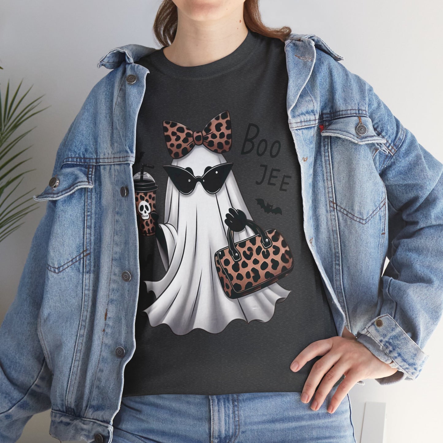 Boo Jee Halloween Tee – Playful Ghost Design & All‑Day Comfort for Spooky Season