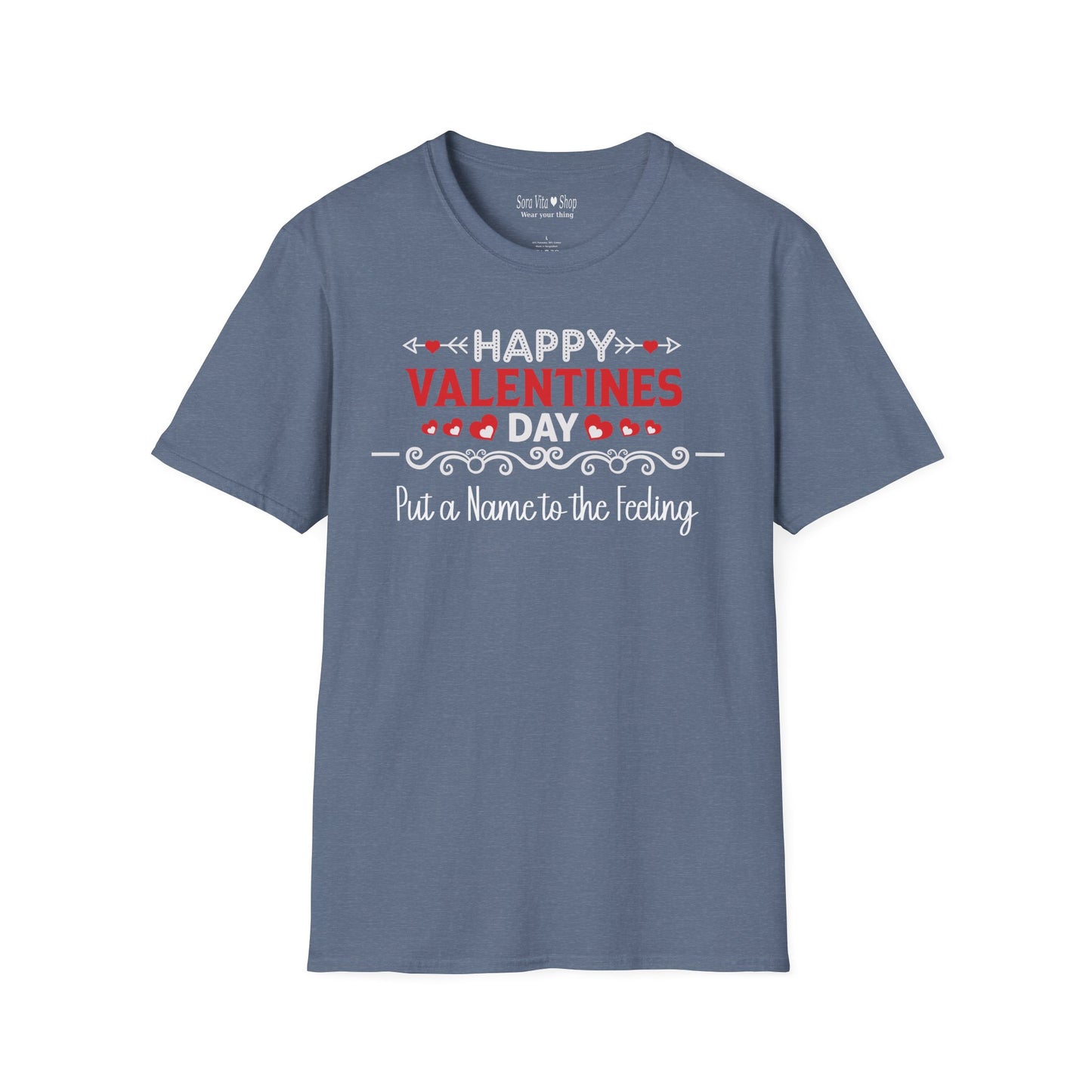 Personalized Happy Valentines Day Identity Tee